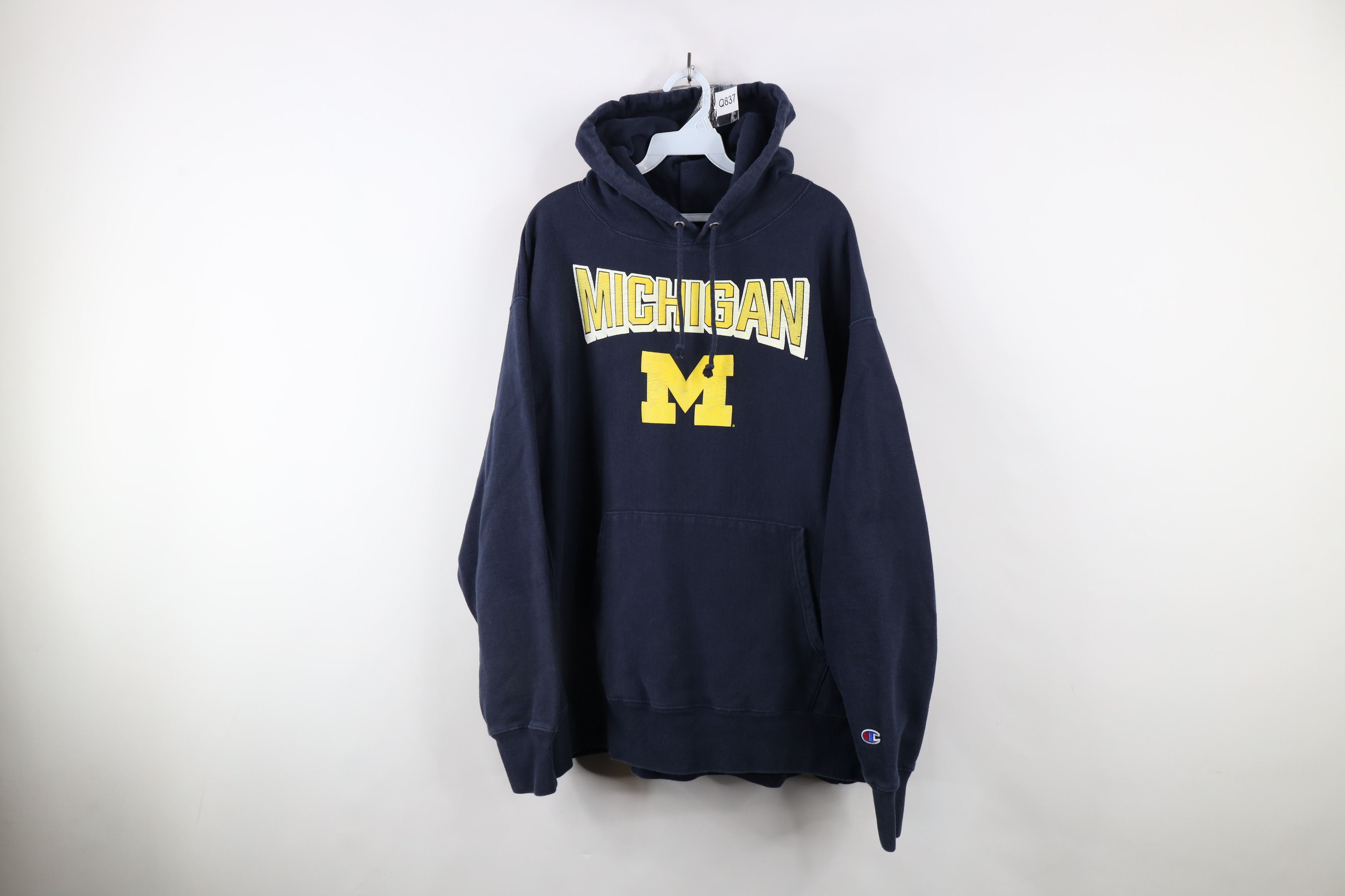 Champion × Vintage Vintage Y2K Champion Reverse University of Michigan Hoodie Size US XXL / EU 58 / 5 - 1 Thumbnail