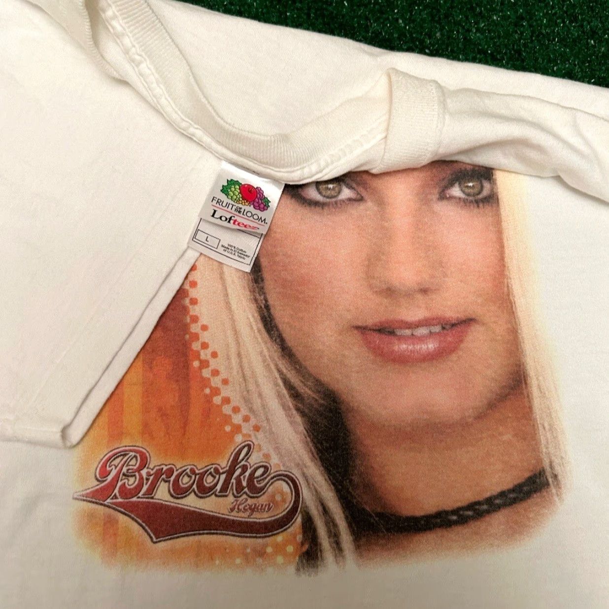 Hogan VINTAGE Brooke Hogan Everything To Me Solo Wrestling Hogan Shirt Mens L White 90s Y2K WWE WWF 90s Sports Hip Hop Shirts Men L Size US L / EU 52-54 / 3 - 3 Thumbnail