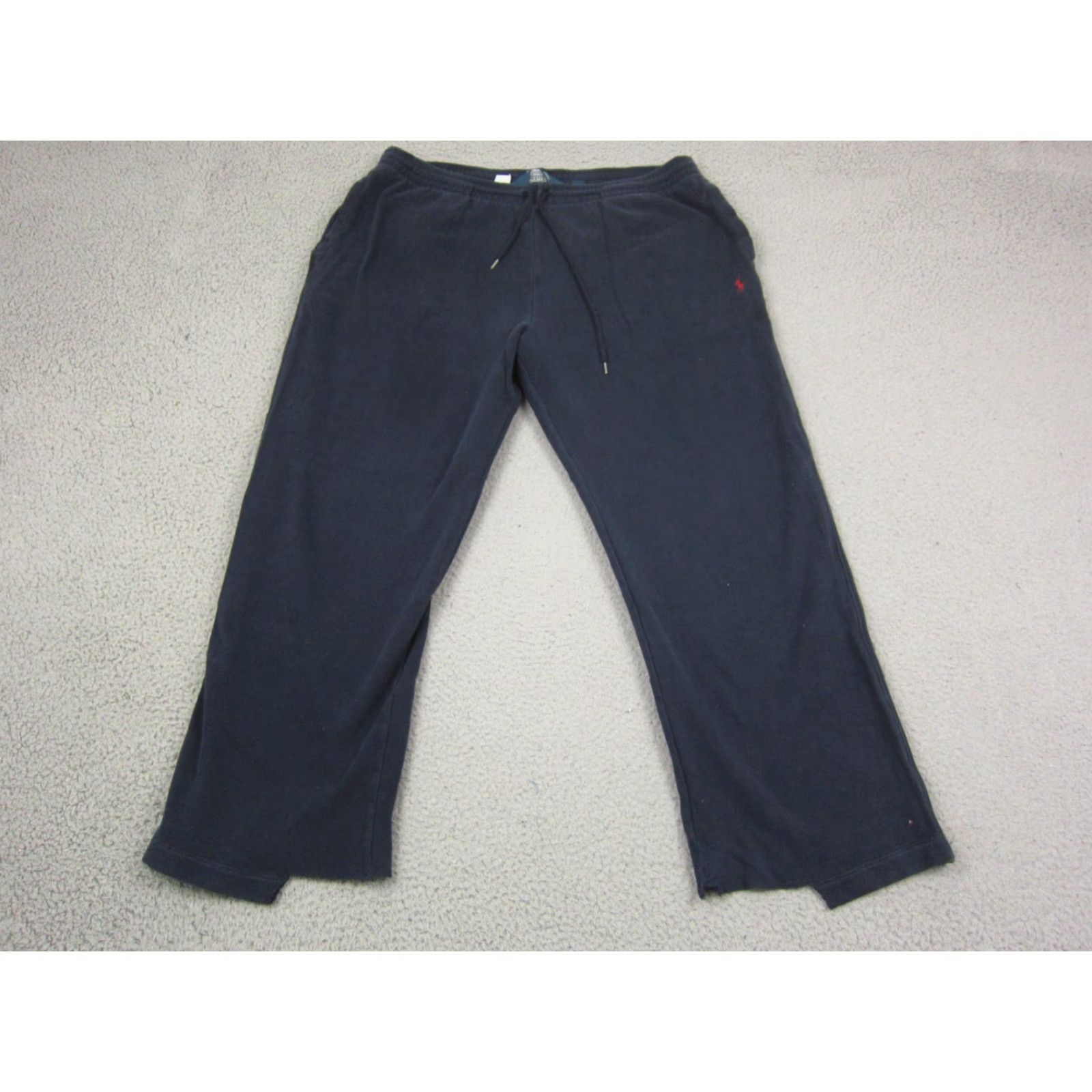 VINTAGE Polo Ralph Lauren Pants Mens XL Polo Ralph Lauren Pants Knit Cotton Solid Logo 90s City