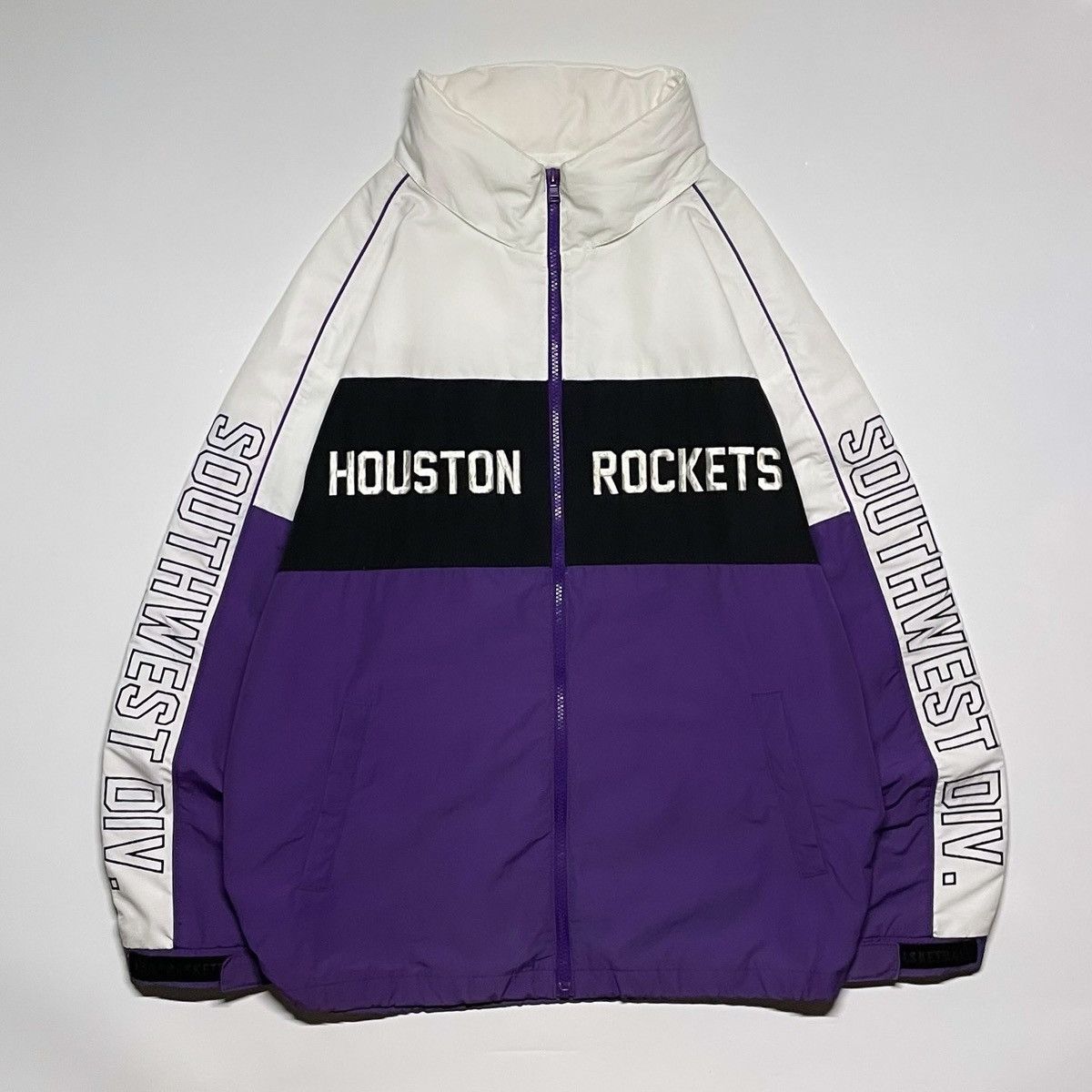 MLB × NBA Houston Rockets NBA Basketball sportwear windbreaker jacket Size US L / EU 52-54 / 3 - 2 Thumbnail