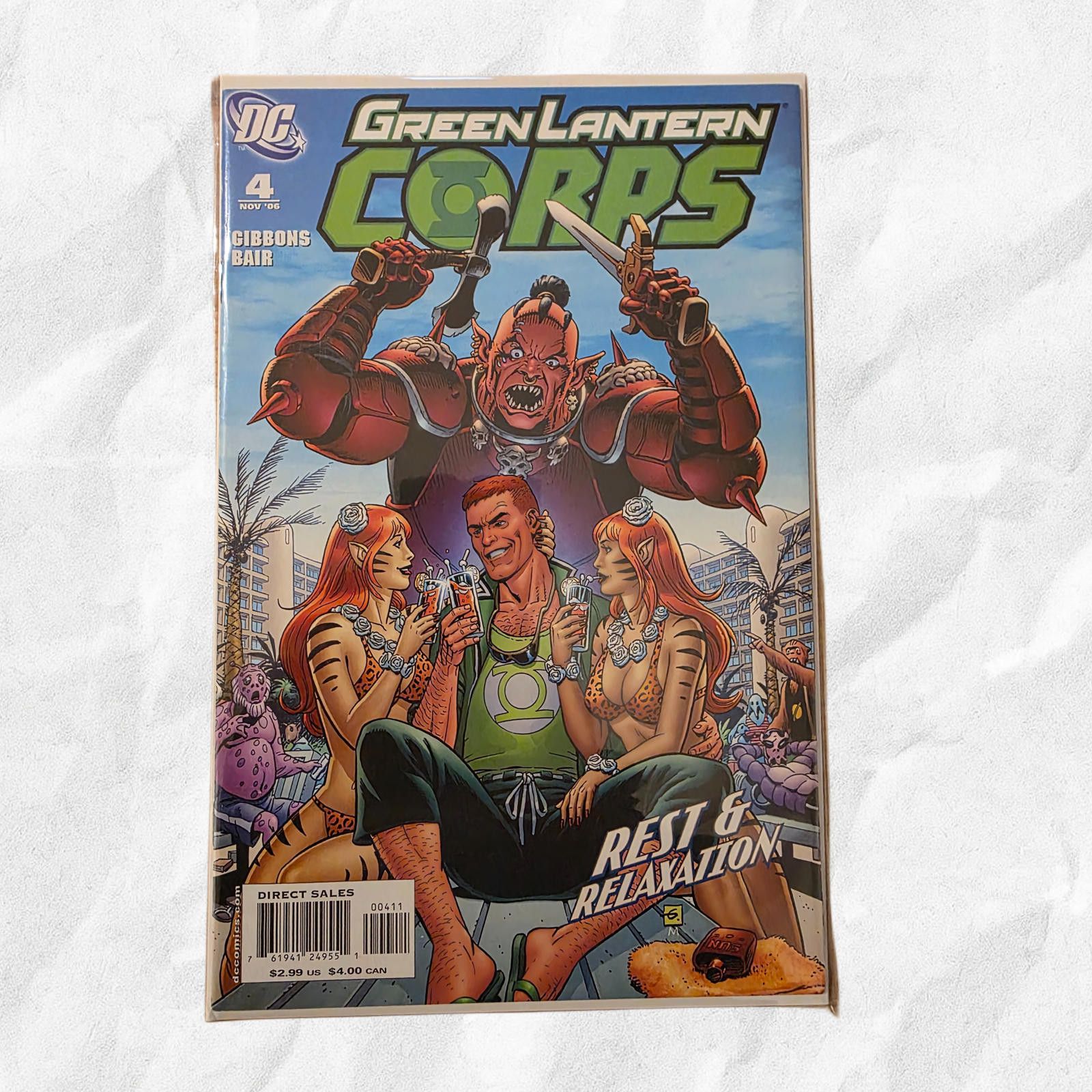 DC Comics Green Lantern Corps #4 NM 2006 Guy Gardner DC Comic (C) Size ONE SIZE - 3 Thumbnail