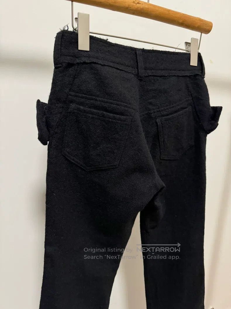 Junya Watanabe Junya Watanabe size S Butterfly knot frayed flared pants Size 23" - 5 Thumbnail