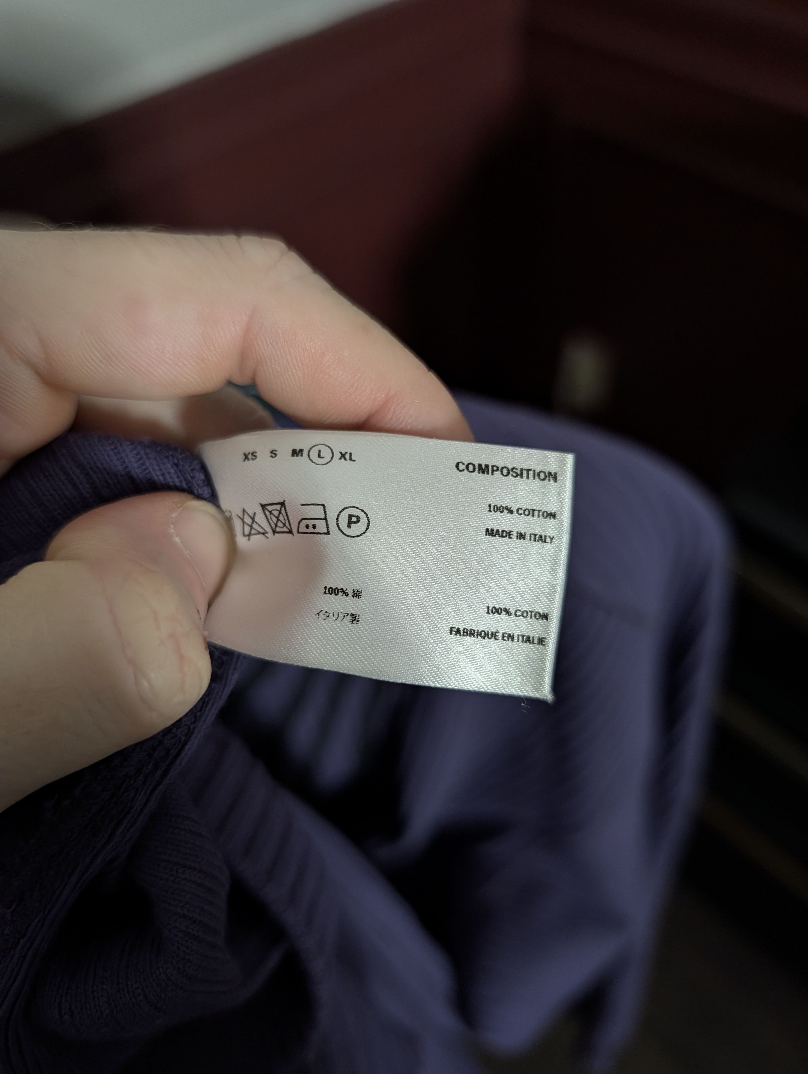 Kiko Kostadinov Grail SS19 Interviews plum embroidered Italian shirt w tags Size US L / EU 52-54 / 3 - 10 Thumbnail
