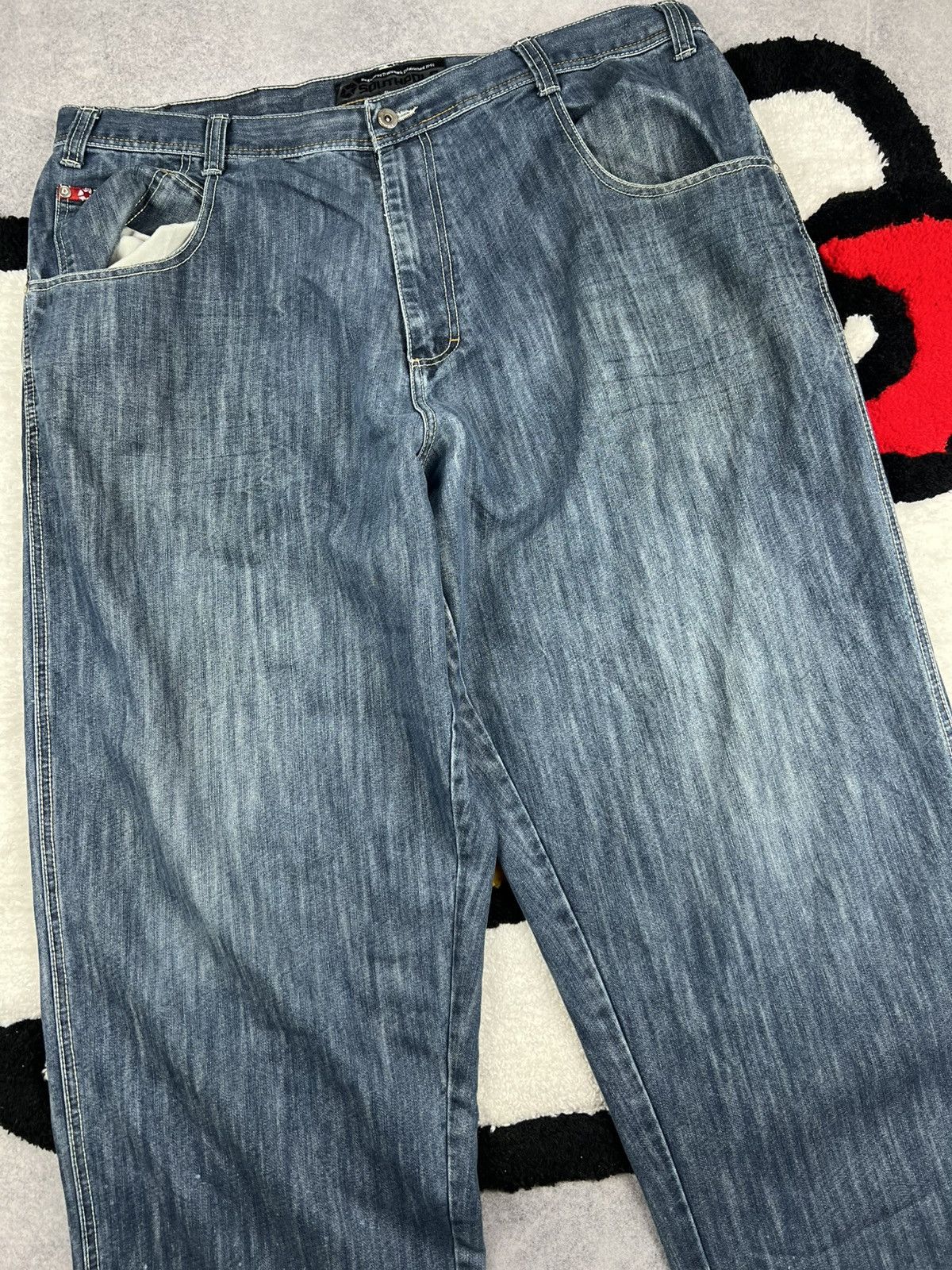 Southpole Vintage Y2K Southpole Baggy Parachute Rap Hip Hop Jeans Size US 44 / EU 60 - 2 Thumbnail