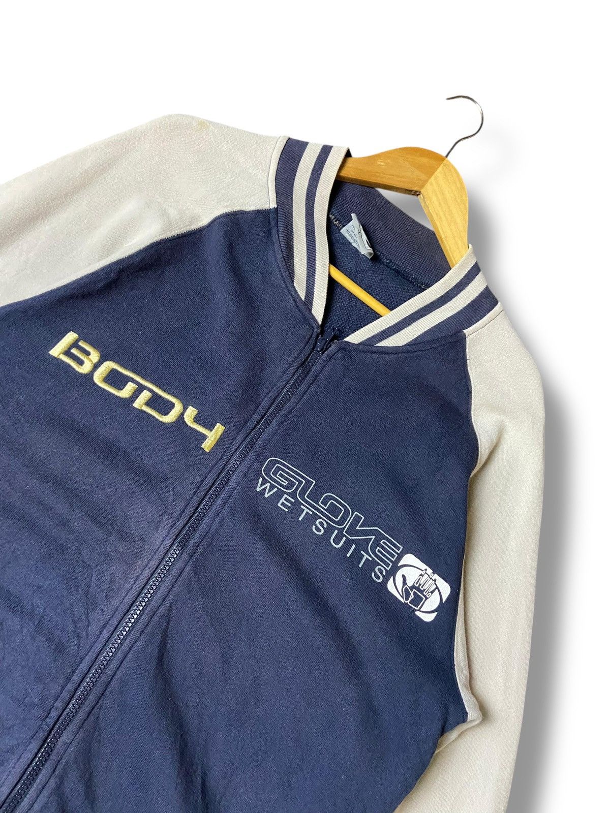 Body Glove × Japanese Brand × Vintage Vintage BODY GLOVE Men’s Zipper Jacket (129) Size US L / EU 52-54 / 3 - 3 Thumbnail