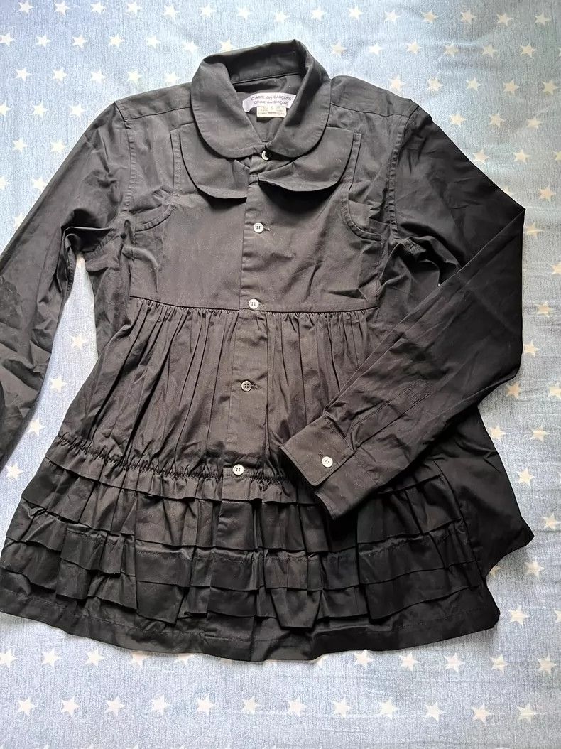 Comme des Garcons Comme Des Garcons Pleated hem shirt Size S / US 4 / IT 40 - 6 Thumbnail