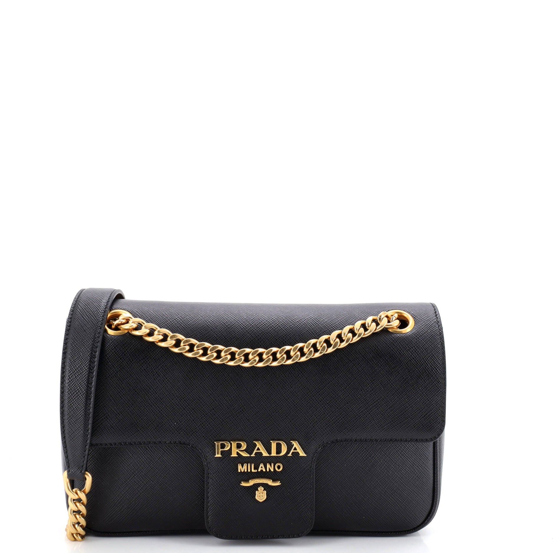 Prada Pattina Flap Shoulder Bag Size ONE SIZE - 1 Thumbnail