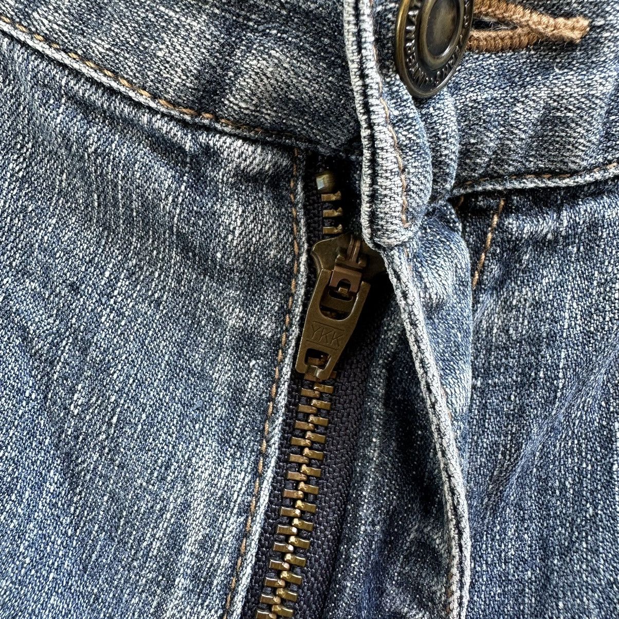 Japanese Brand Vintage Comme Le Vent Homme Faded Distressed Denim Jean Pant Size US 36 / EU 52 - 7 Thumbnail