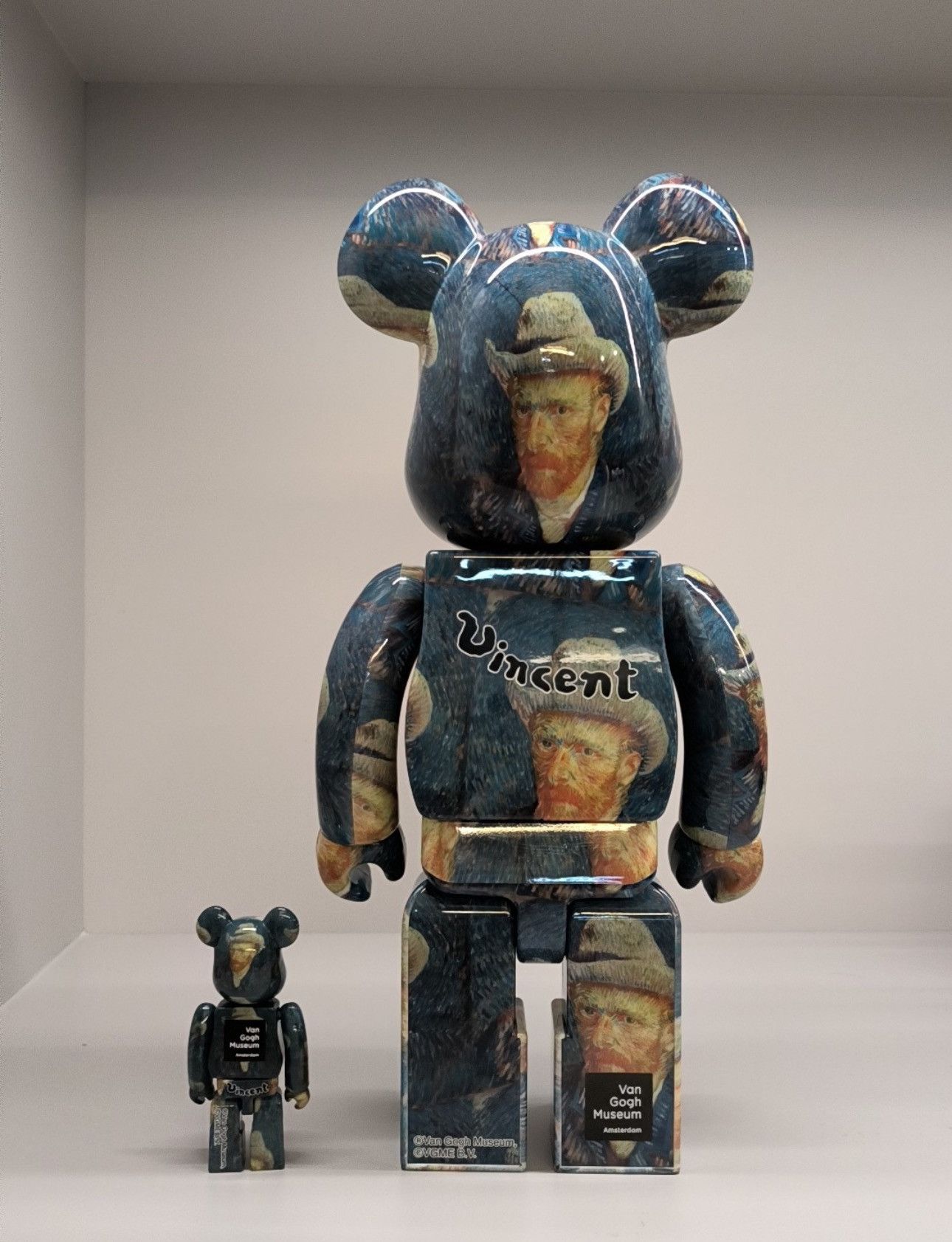 Japanese Brand Bearbrick Van Gogh Museum Self Portrait 100% & 400% Set Size ONE SIZE - 2 Thumbnail