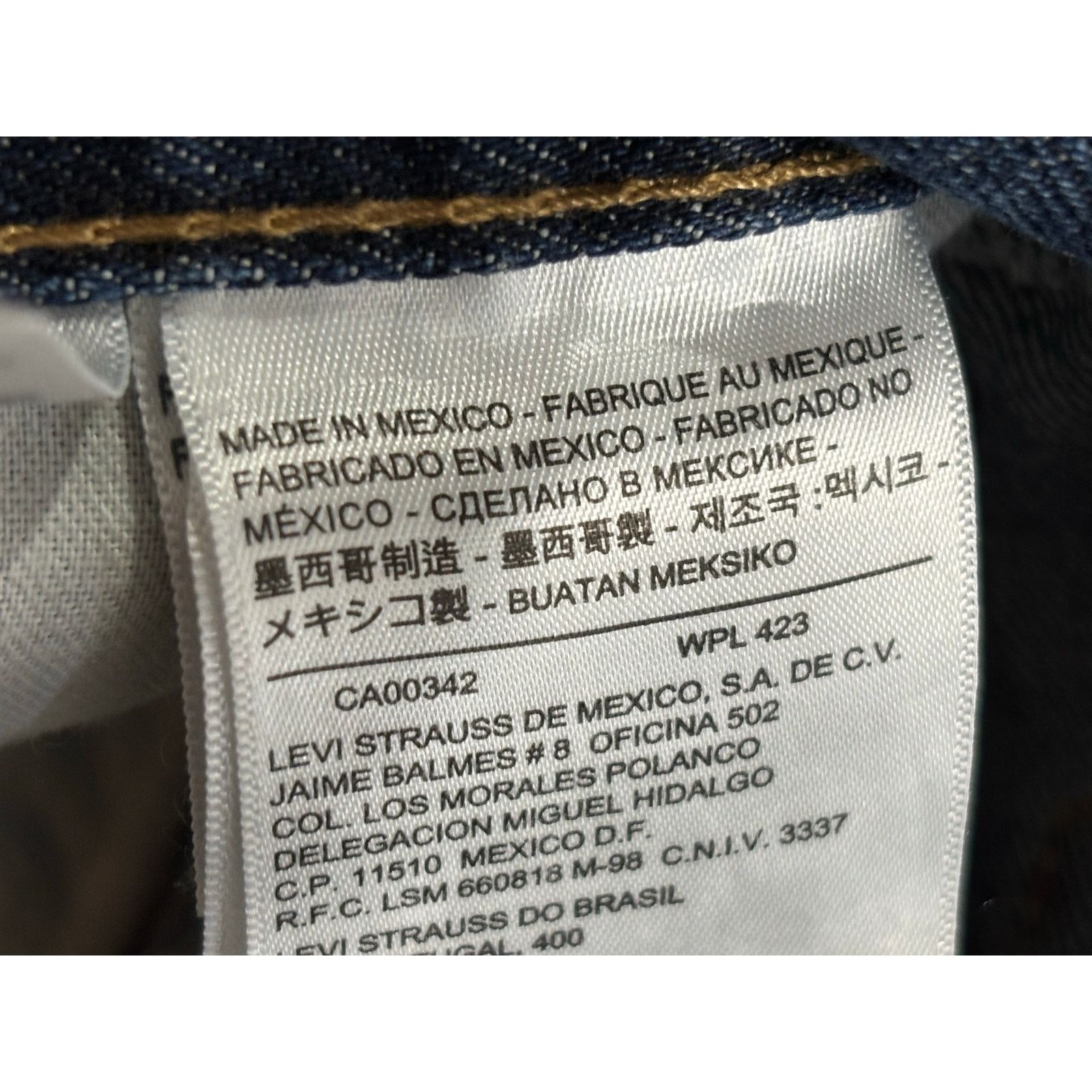 Levi's Levi’s 569 Men’s Loose Fit Blue Denim Jean Shorts Size 33 Size US 33 - 5 Thumbnail