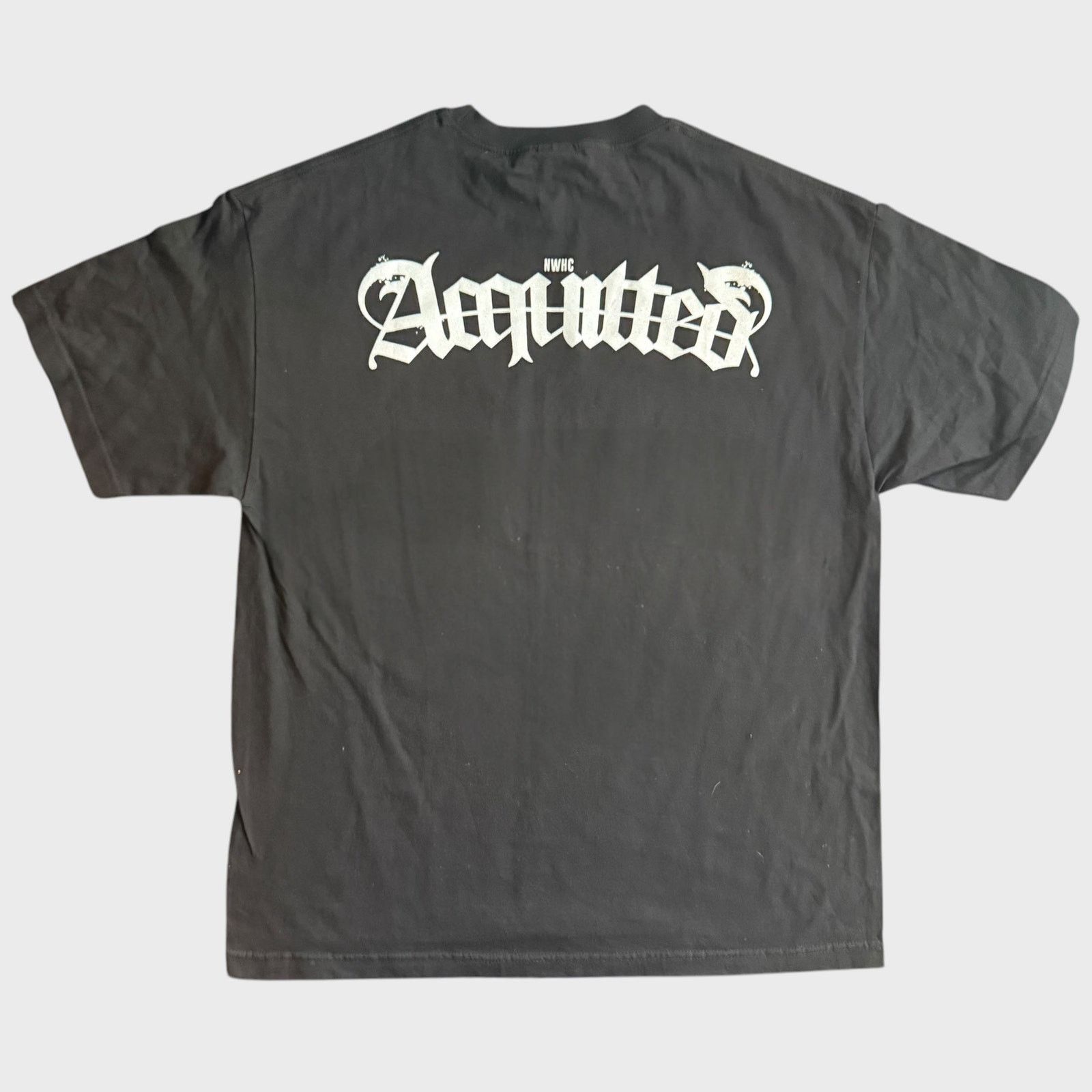 Band Tees Acquitted Hardcore Band Big "a" T-Shirt Size XL Size US XL / EU 56 / 4 - 4 Thumbnail