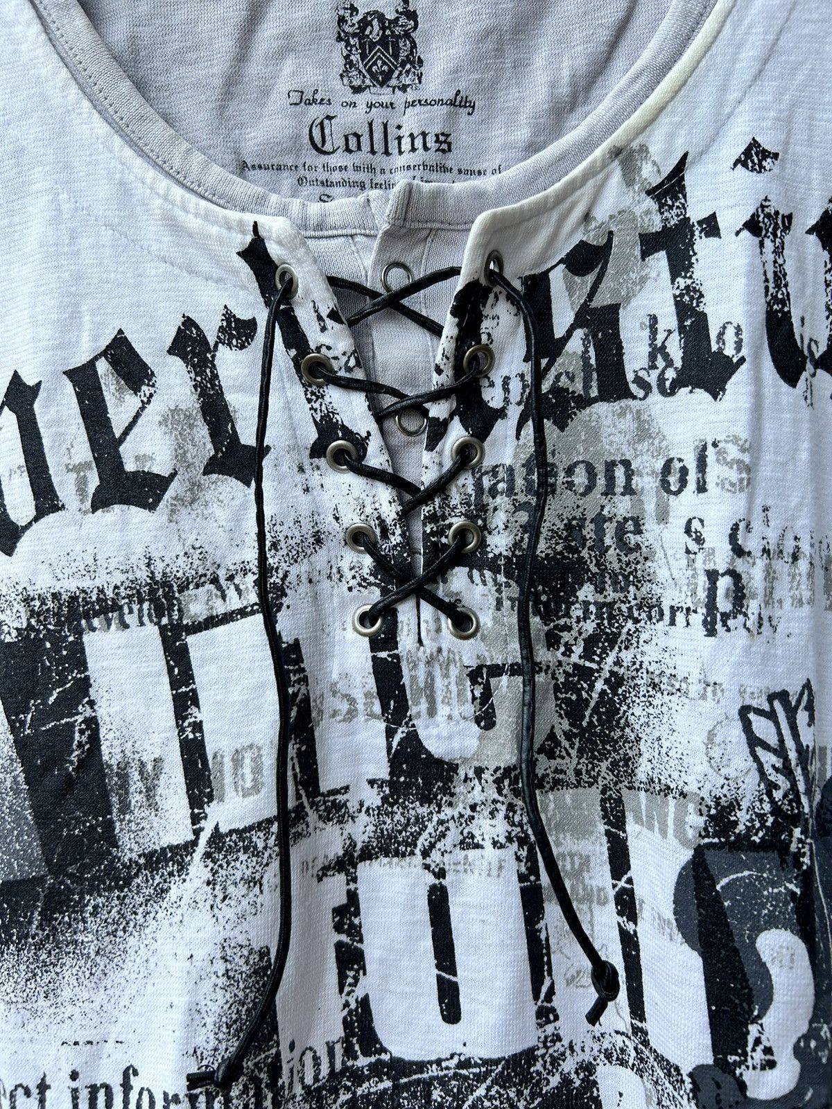 Hysteric Glamour Collins poem laces ifsixwasnine punk style Size US L / EU 52-54 / 3 - 4 Thumbnail