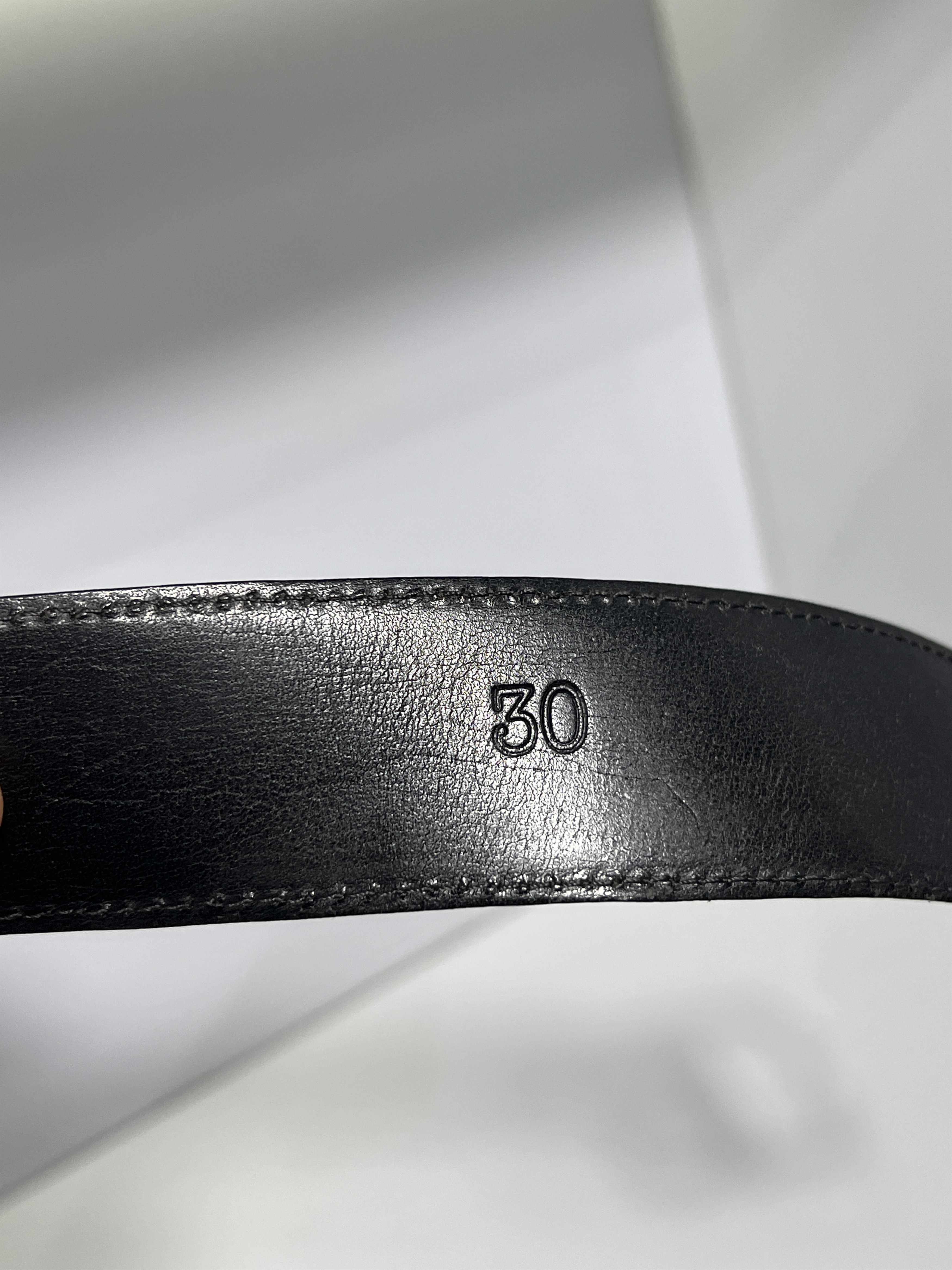 Chrome Hearts Chrome Hearts Leather Belt Size 30 Silver Buckle Size 30 - 11 Thumbnail
