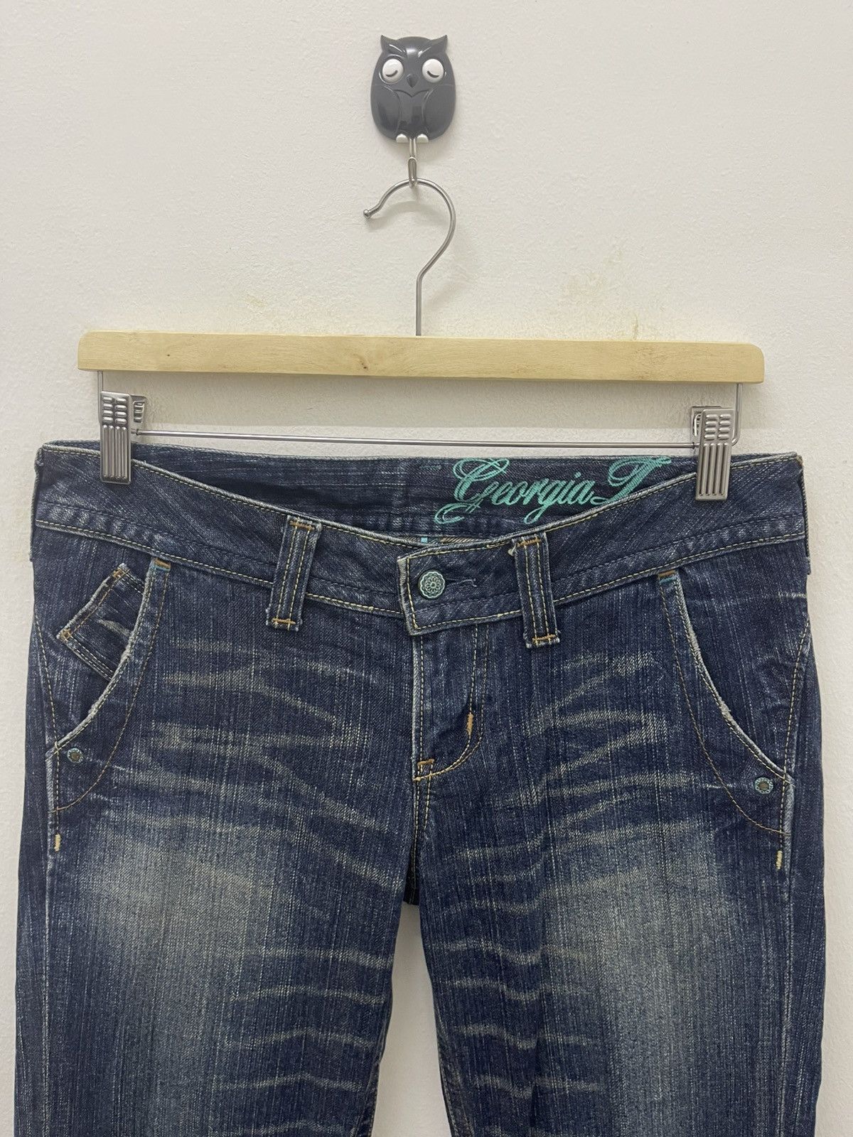 Japanese Brand Rare GEORGIA LOVE Flare ifsixwasnine hysteric lgb style Size US 32 / EU 48 - 8 Thumbnail