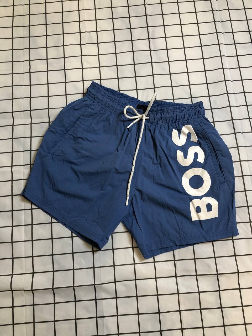 Hugo Boss HUGO BOSS MENS SHORT BLUE OCTOPUS Size US 28 / EU 44 - 1 Thumbnail