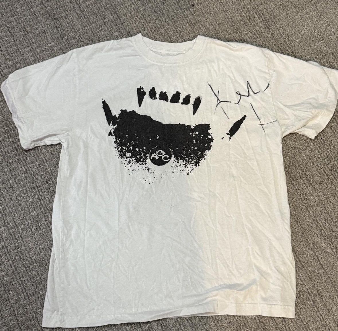 Ken Carson Ken carson signed a great chaos shirt Size US L / EU 52-54 / 3 - 1 Thumbnail