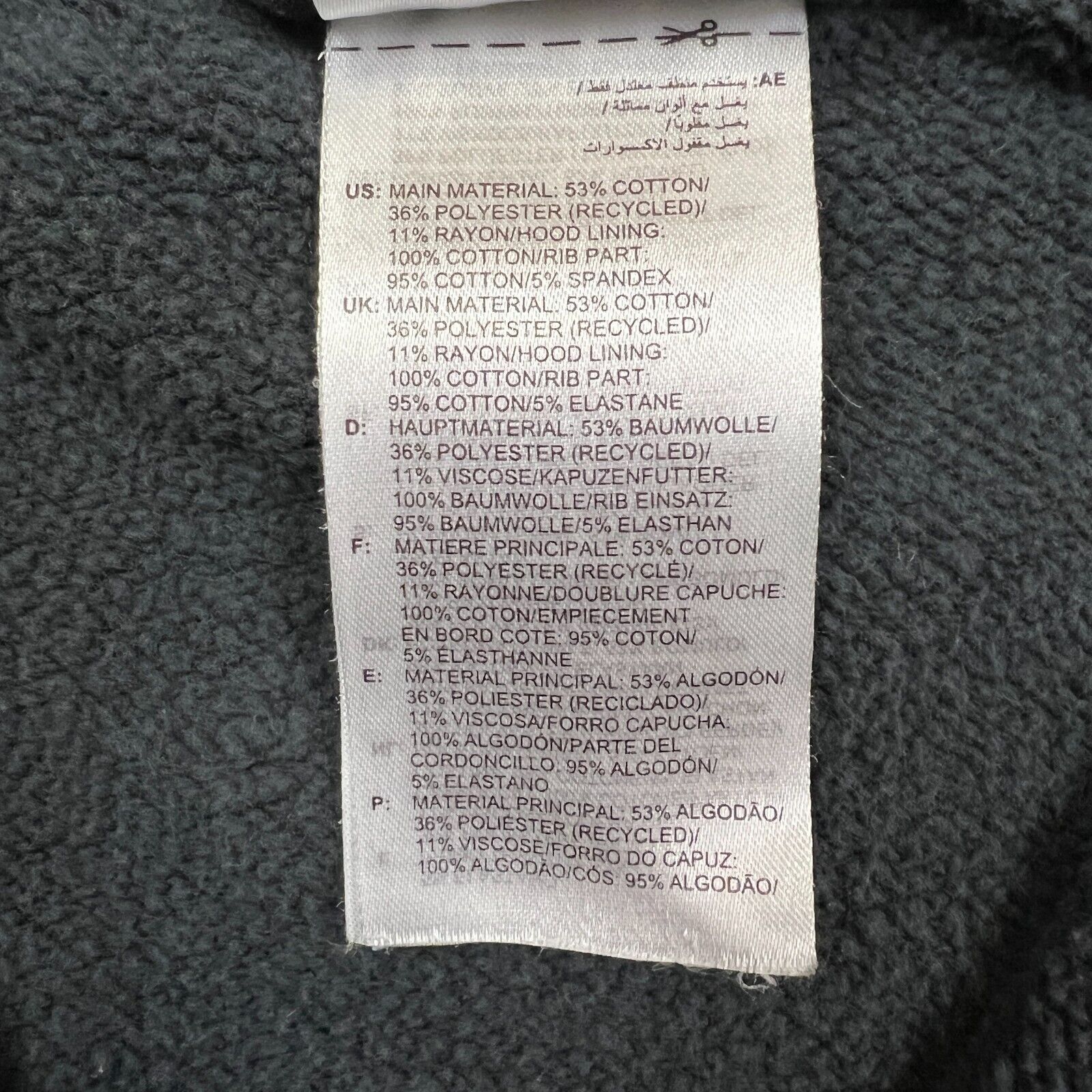 Adidas × Vintage Adidas Hoodie Essentials Spellout Full Zip Hooded Sweatshirt Size US M / EU 48-50 / 2 - 8 Thumbnail