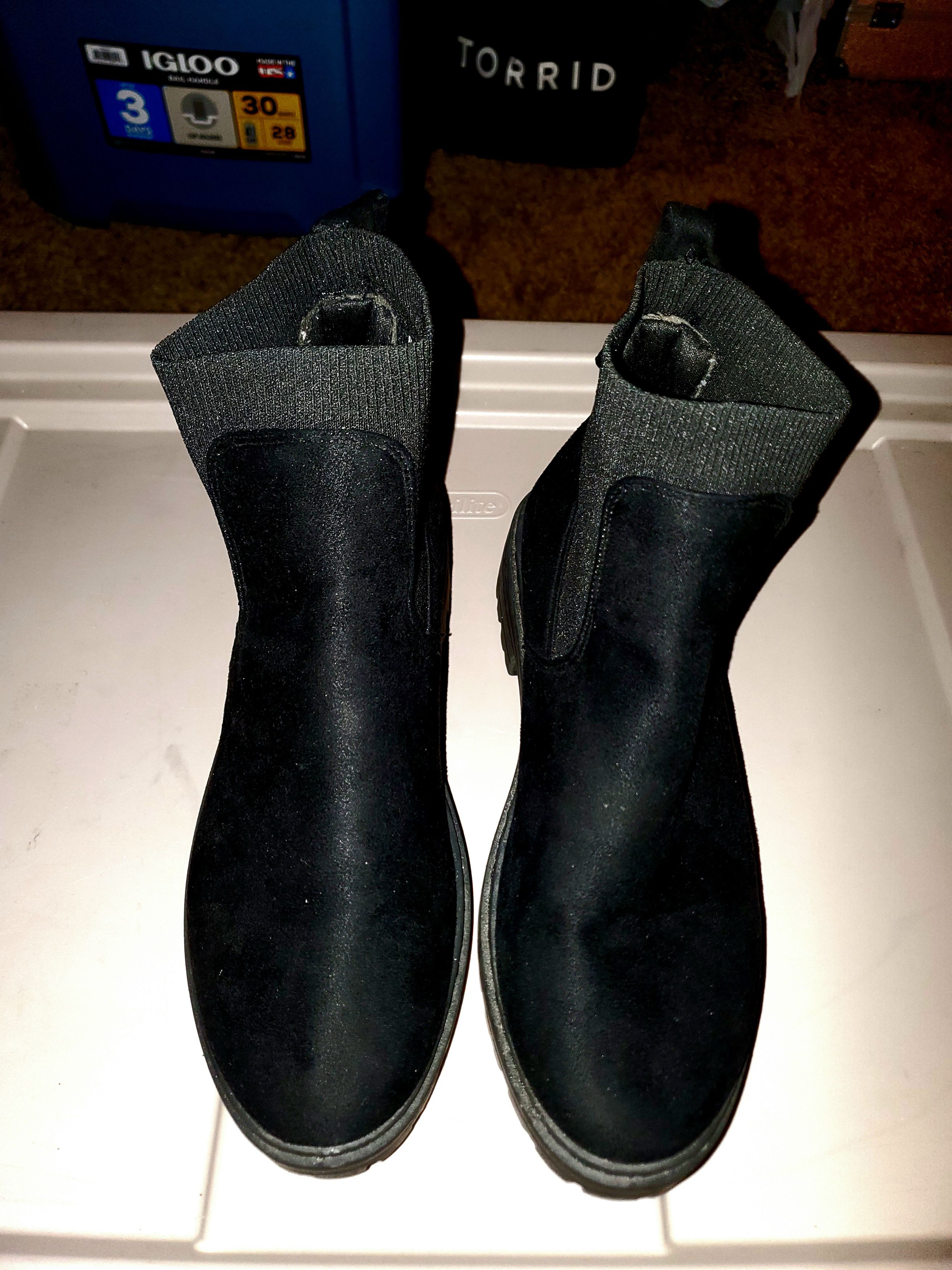 London Fog Black London Fog Paneli Boots-size 8 Size US 8 / IT 38 - 6 Thumbnail