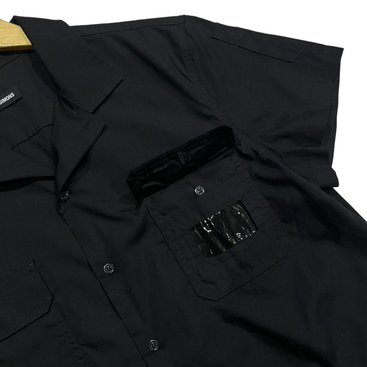 Raf Simons SS18 Raf Simons Open Collar Two Pockets Shirt Size US M / EU 48-50 / 2 - 3 Thumbnail