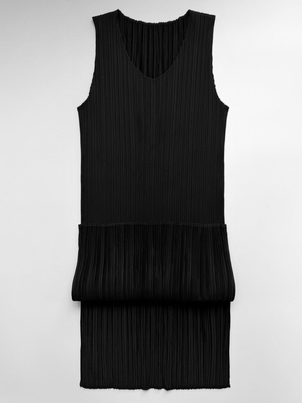 Pleats Please Issey Miyake Pleats Please AW2000 Side Split Sleeveless Top Size M / US 6-8 / IT 42-44 - 1 Thumbnail