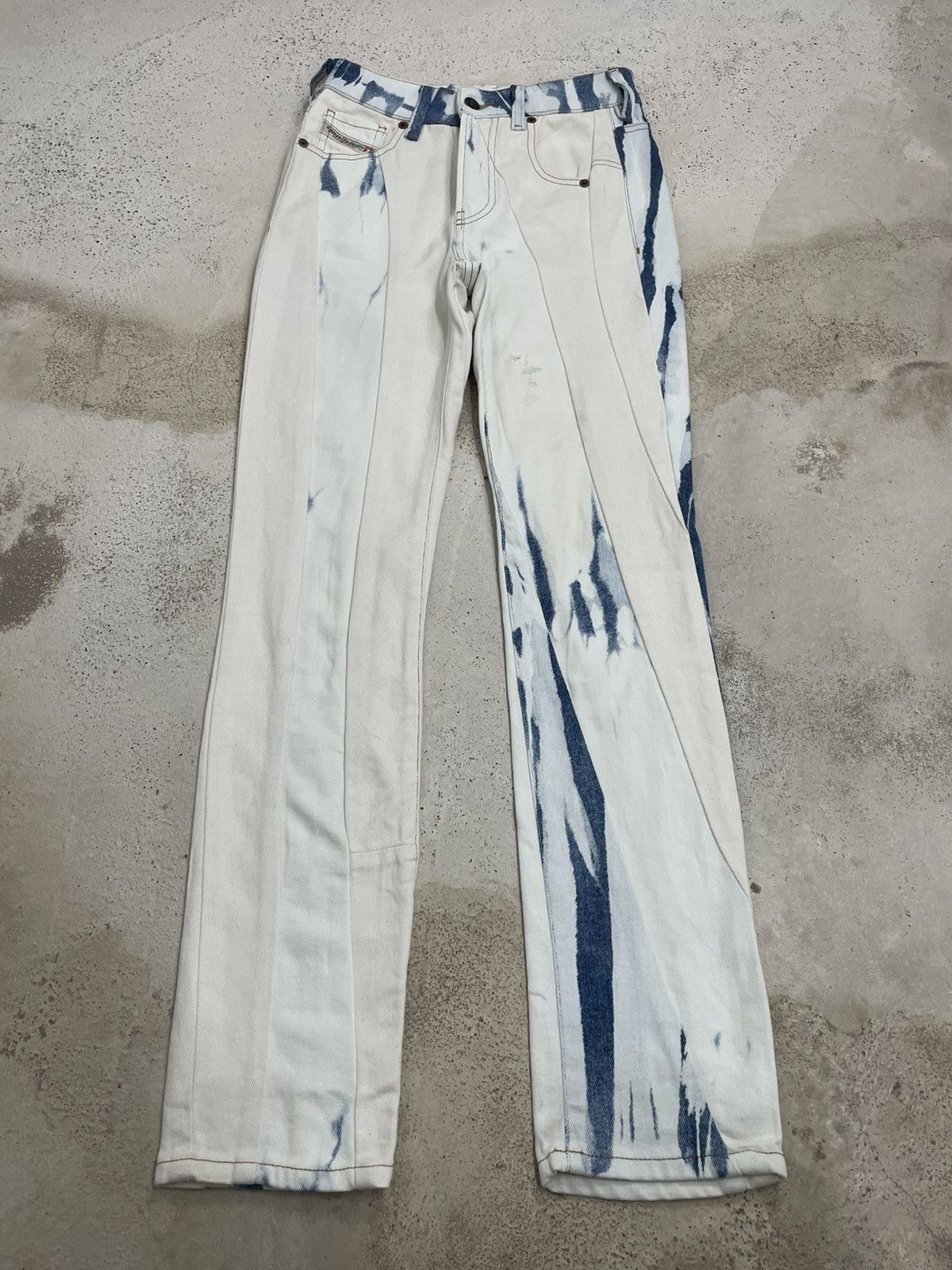 Diesel Diesel D-Joy Slim Regular Waist Effect Work Design Distress Size 23" - 1 Thumbnail