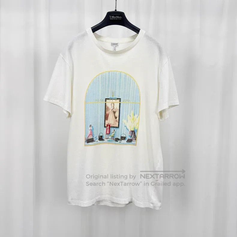 Loewe Loewe Printed Letter Short Sleeve Size S / US 4 / IT 40 - 1 Thumbnail