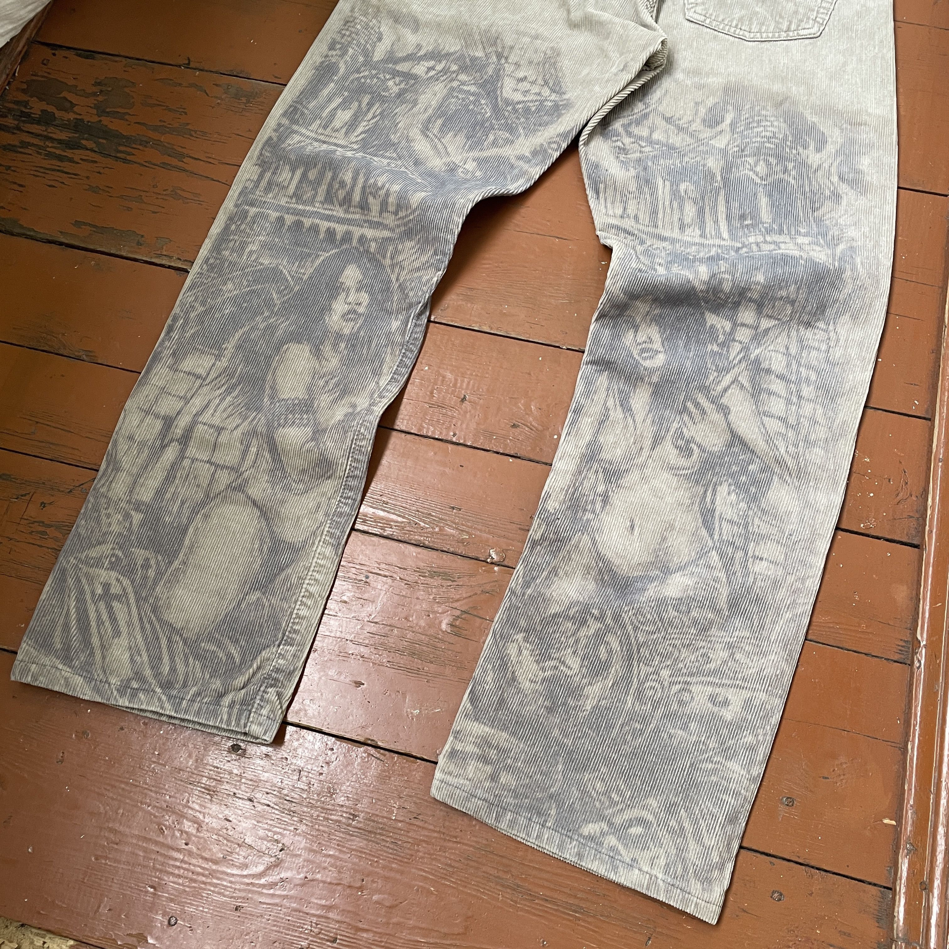 Levi's Custom Levi's Pants art faded y2k opium faded distressed Size US 31 - 4 Thumbnail