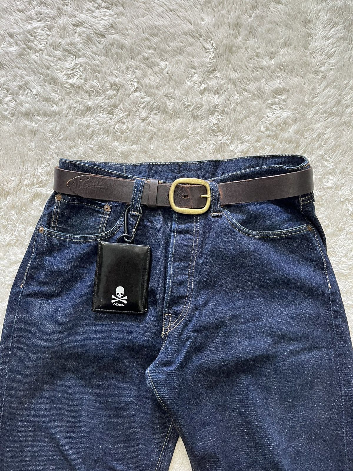 Roen roen id card holder with carabiner Size ONE SIZE - 2 Thumbnail