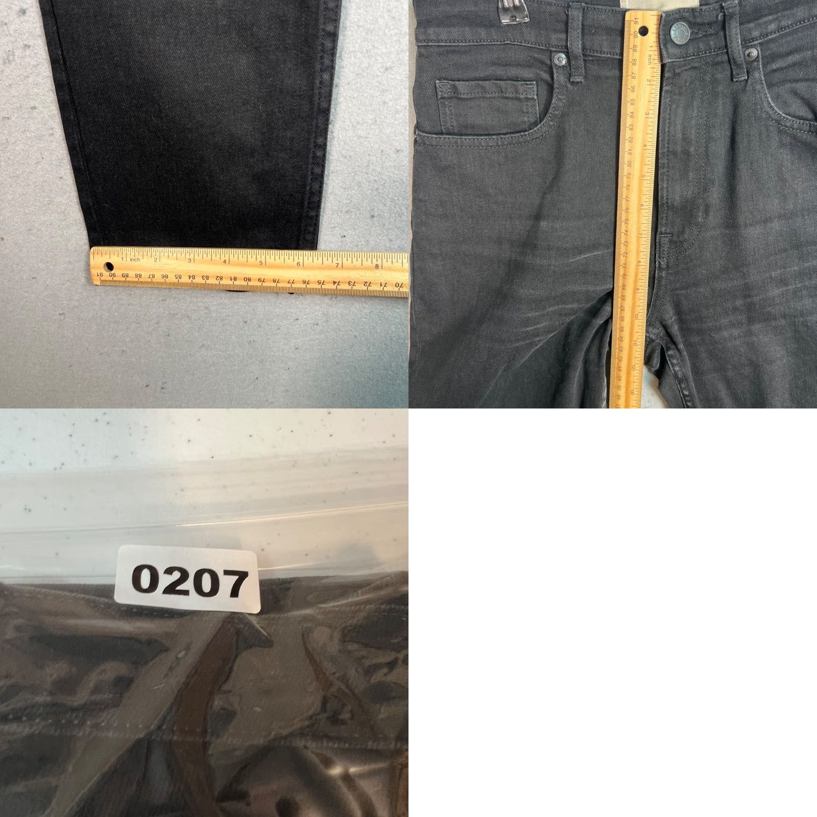 Everlane Everlane Jeans 28 Black High Waist Straight Denim 5-Pocket Womens Adult Regular Size 28_IN Inseam 26 in Slim Leg Size 28" / US 6 / IT 42 - 8 Thumbnail