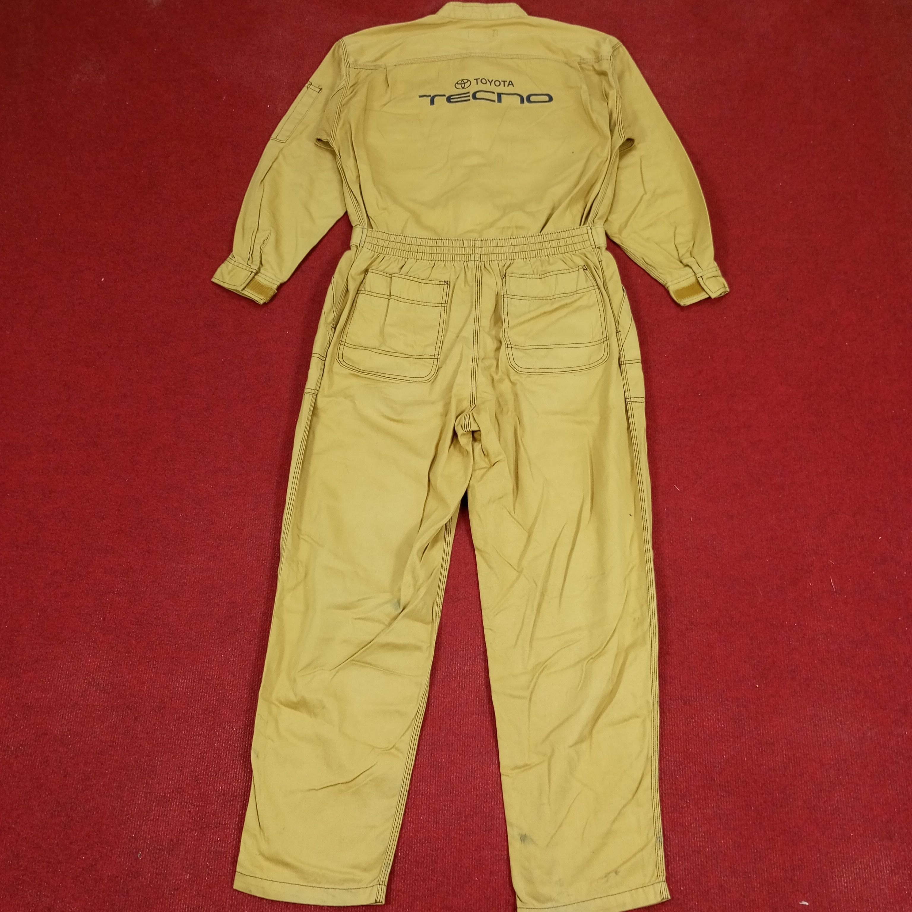 Toyota Tecno Japanese Motorsports Workwear Coverall Jacket