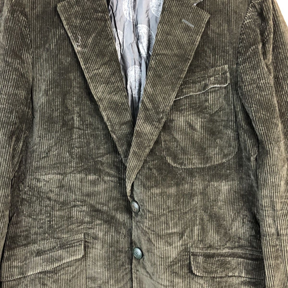 Versace Gianni Versace Dark Brown corduroy Blazzer #A2395 Size US L / EU 52-54 / 3 - 5 Thumbnail