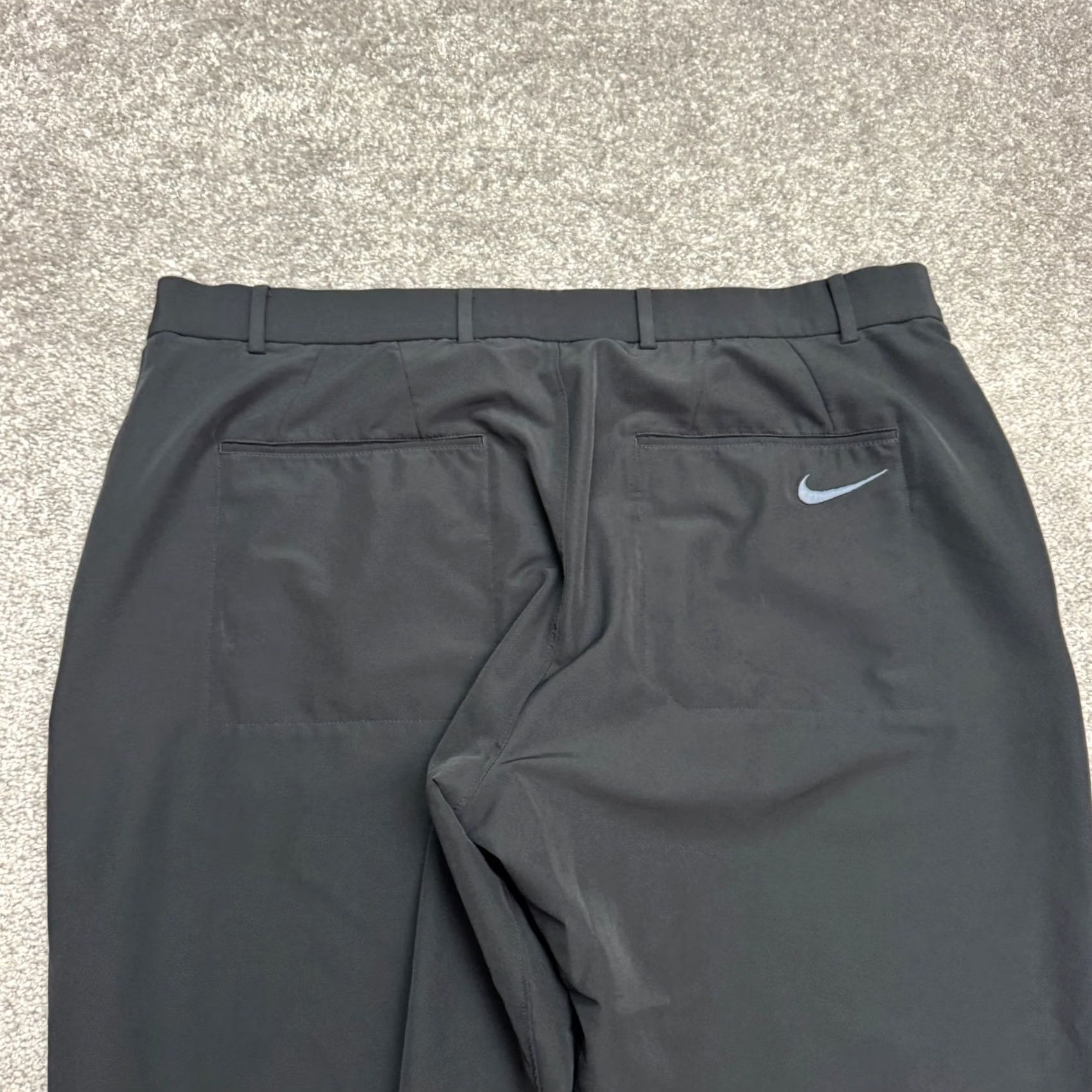 Nike Nike Golf Dri-Fit Pants Mens 38x30 Black Stretch Performance Active Regular Straight Garment Care Machine Washable Pockets Size US 38 / EU 54 - 6 Thumbnail