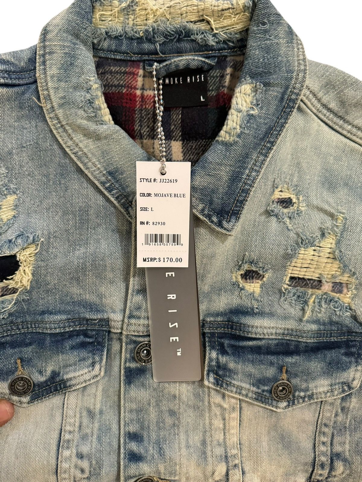 Smoke Rise Jeans Jacket Size US L / EU 52-54 / 3 - 5 Thumbnail