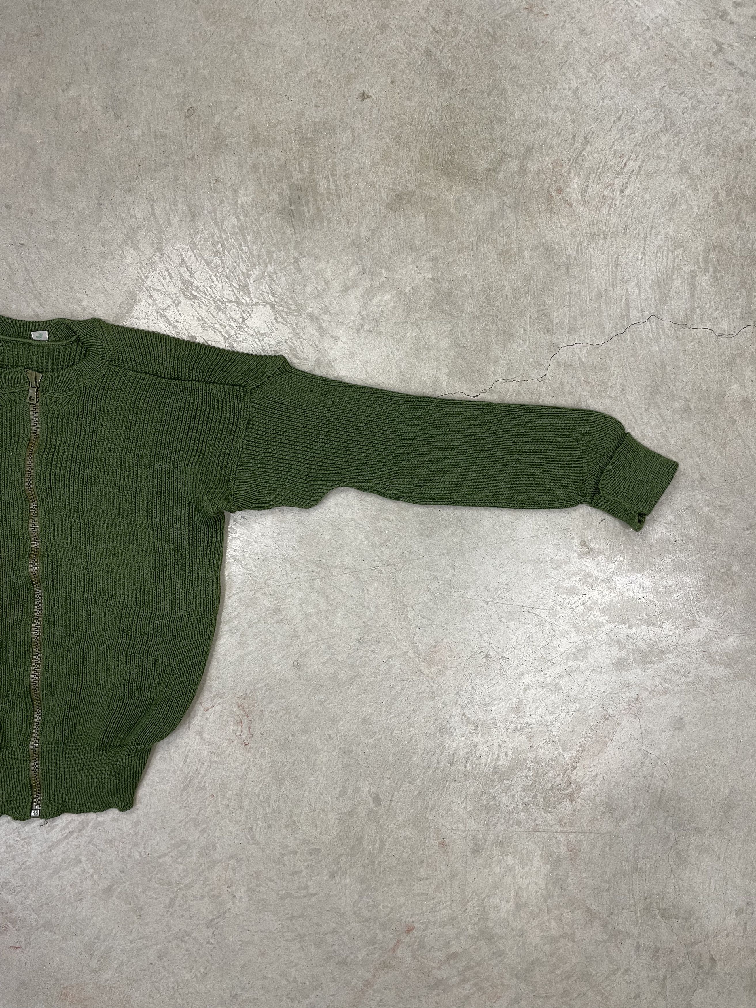 Vintage 60s Swedish Zipped Cardigan Size US M / EU 48-50 / 2 - 5 Thumbnail