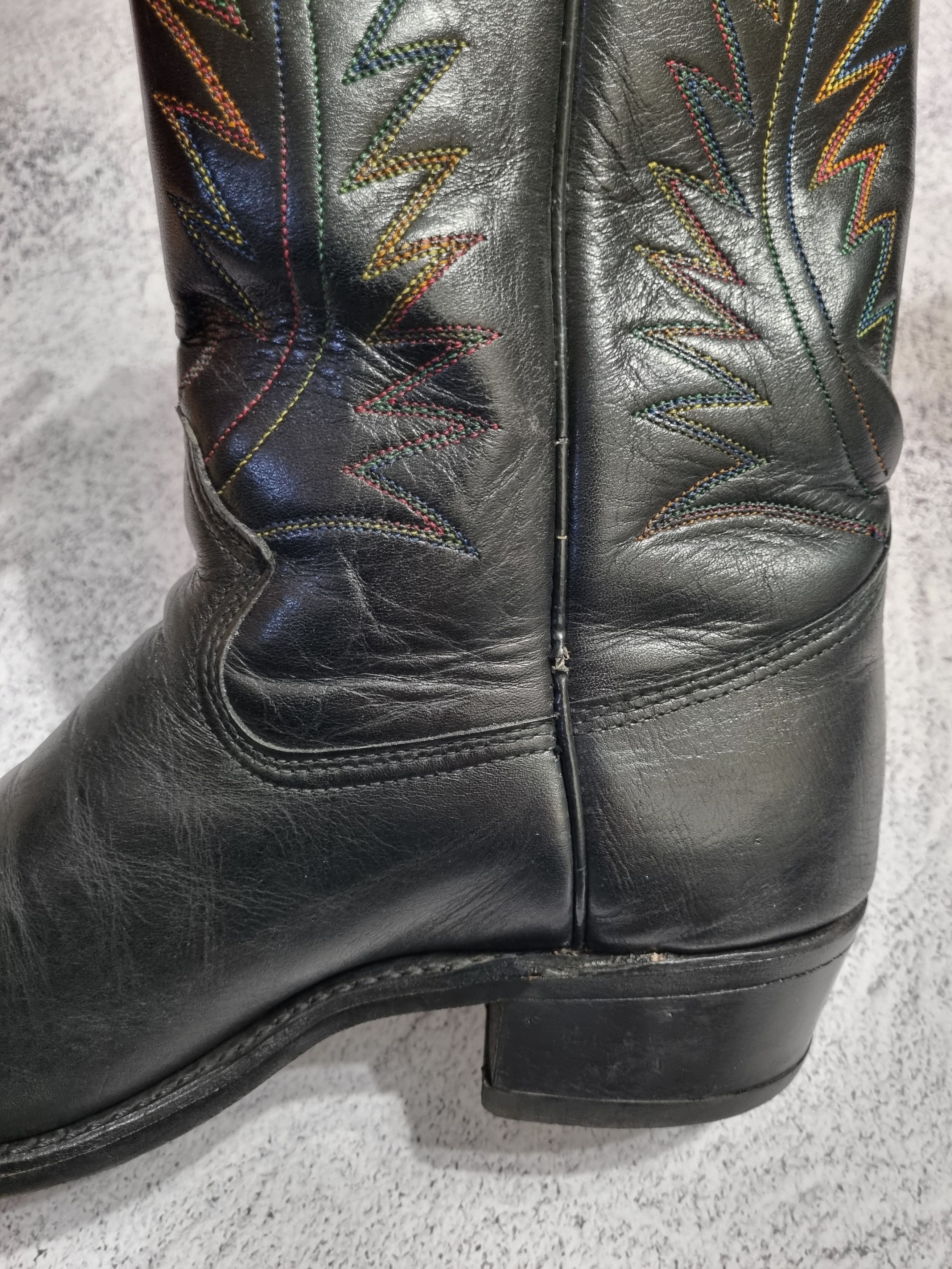 Vintage Vintage Leather Cowboy Western Boots Size US 10.5 / EU 43-44 - 11 Thumbnail