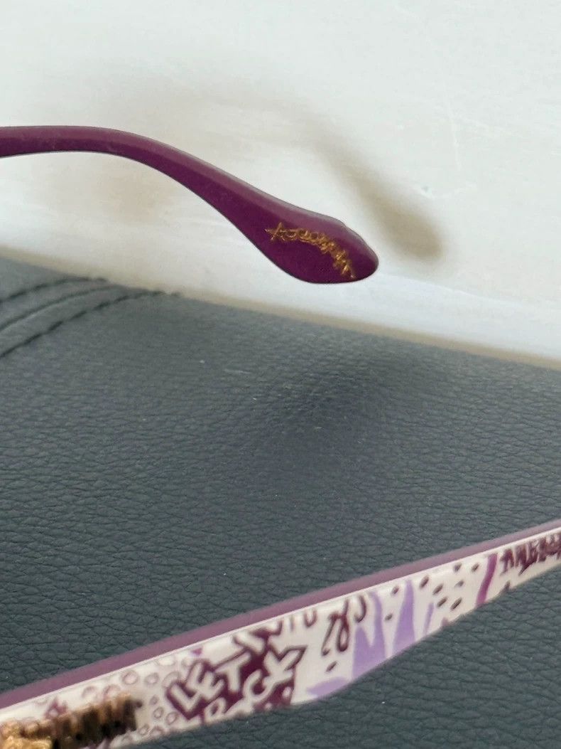 Vivienne Westwood Vivienne Westwood Pink and purple graffiti sunglasses Size ONE SIZE - 8 Thumbnail