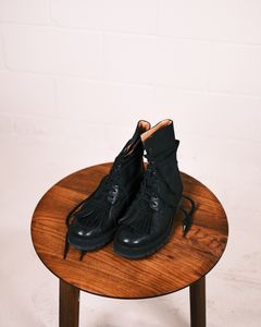 Dries van noten hot sale combat boots