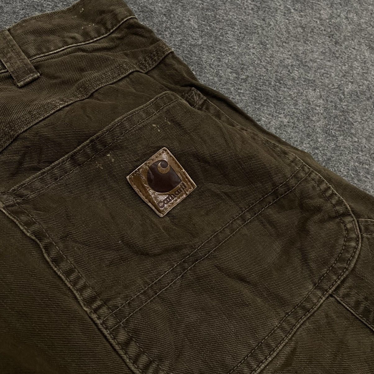 Carhartt Carhartt Olive Carpenter Pant Workwear Streetwear Style Size US 32 / EU 48 - 3 Thumbnail
