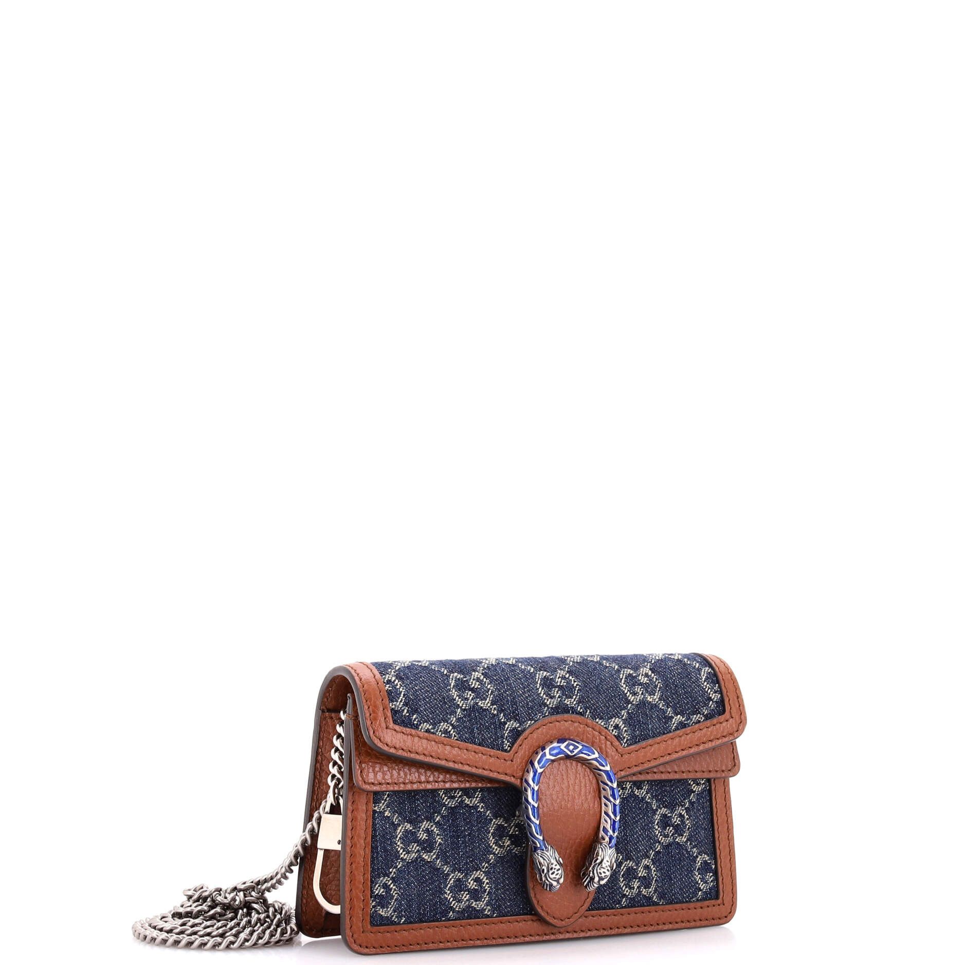 Dionysus Bag GG Denim Super Mini