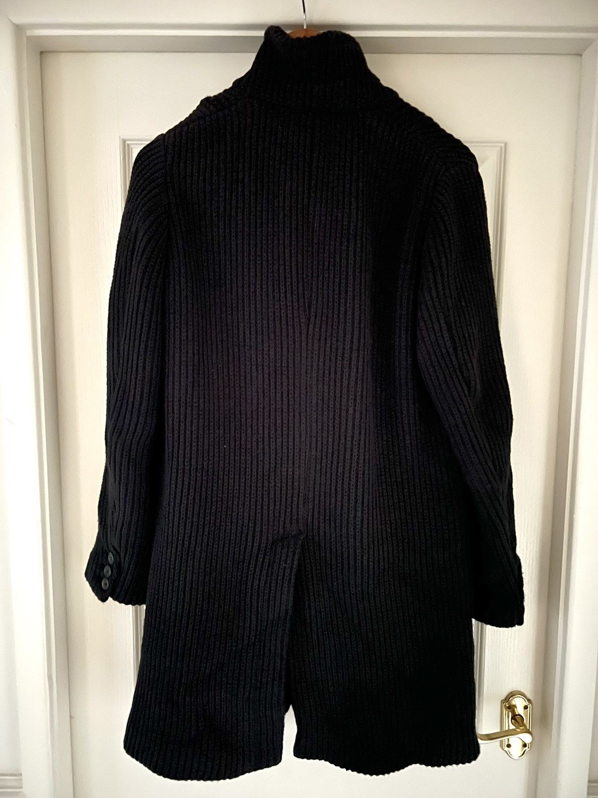 Undercover Undercover Knitted Coat Jacket Black Thom Yorke Radiohead Size US S / EU 44-46 / 1 - 3 Thumbnail