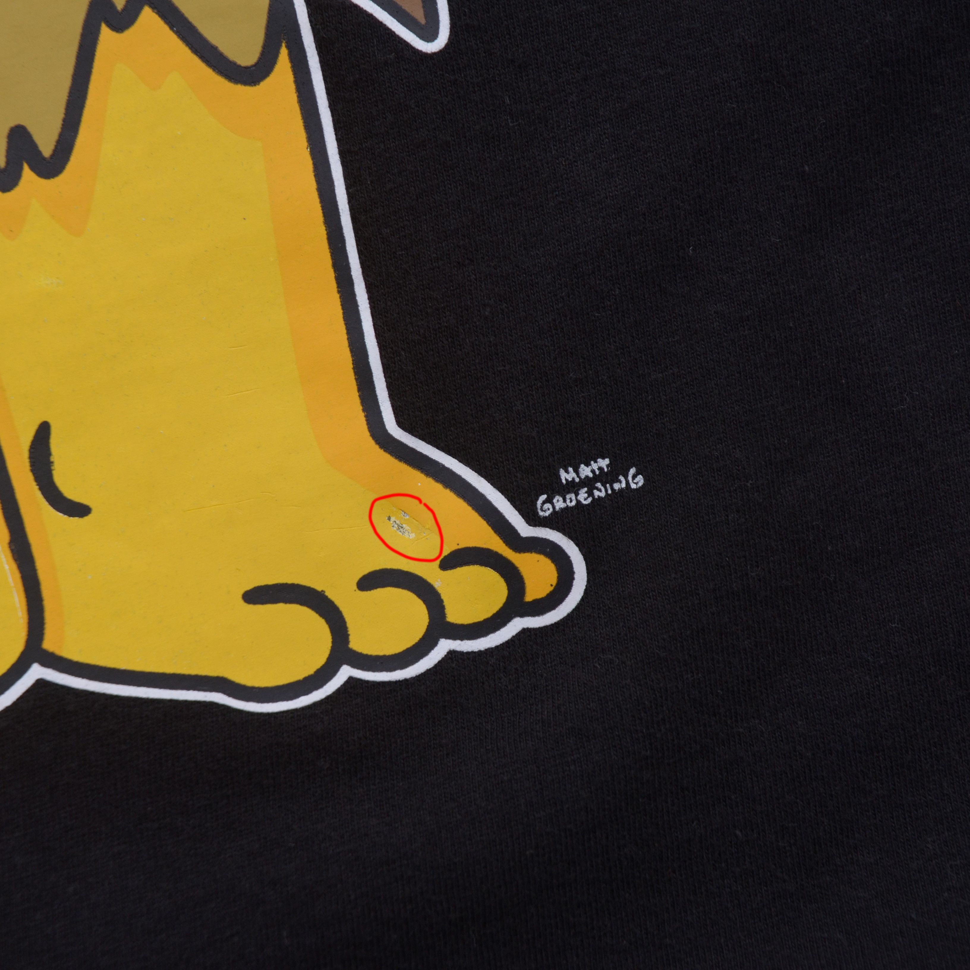 The Simpsons × Vintage Vintage Homer SIMPSONS Flintstones Caveman funny Tee 2009 Size US XL / EU 56 / 4 - 6 Thumbnail