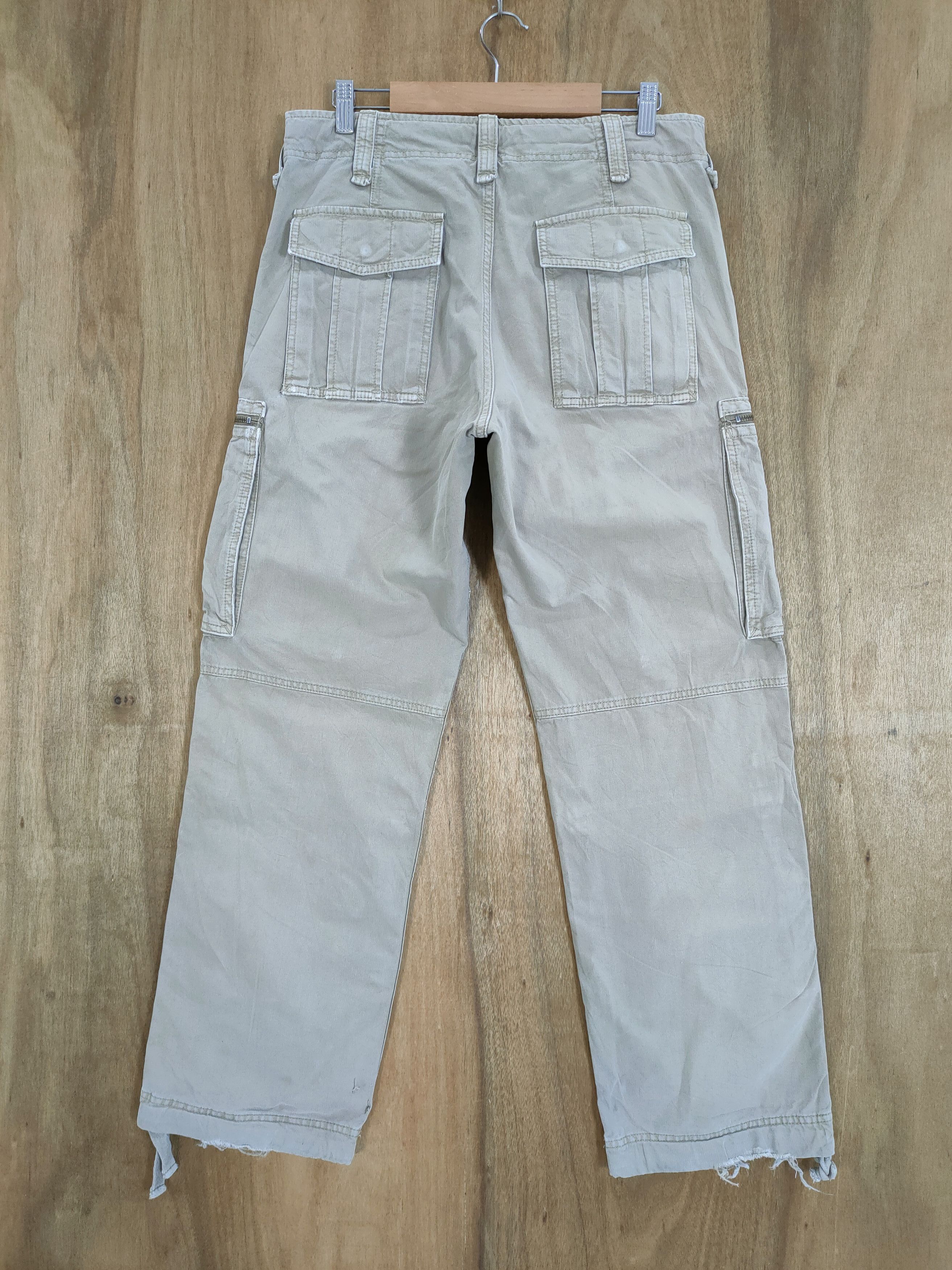 Japanese Brand W32 VINTAGE JAPANESE RIPPEP CARGO PANTS Size US 32 / EU 48 - 5 Thumbnail