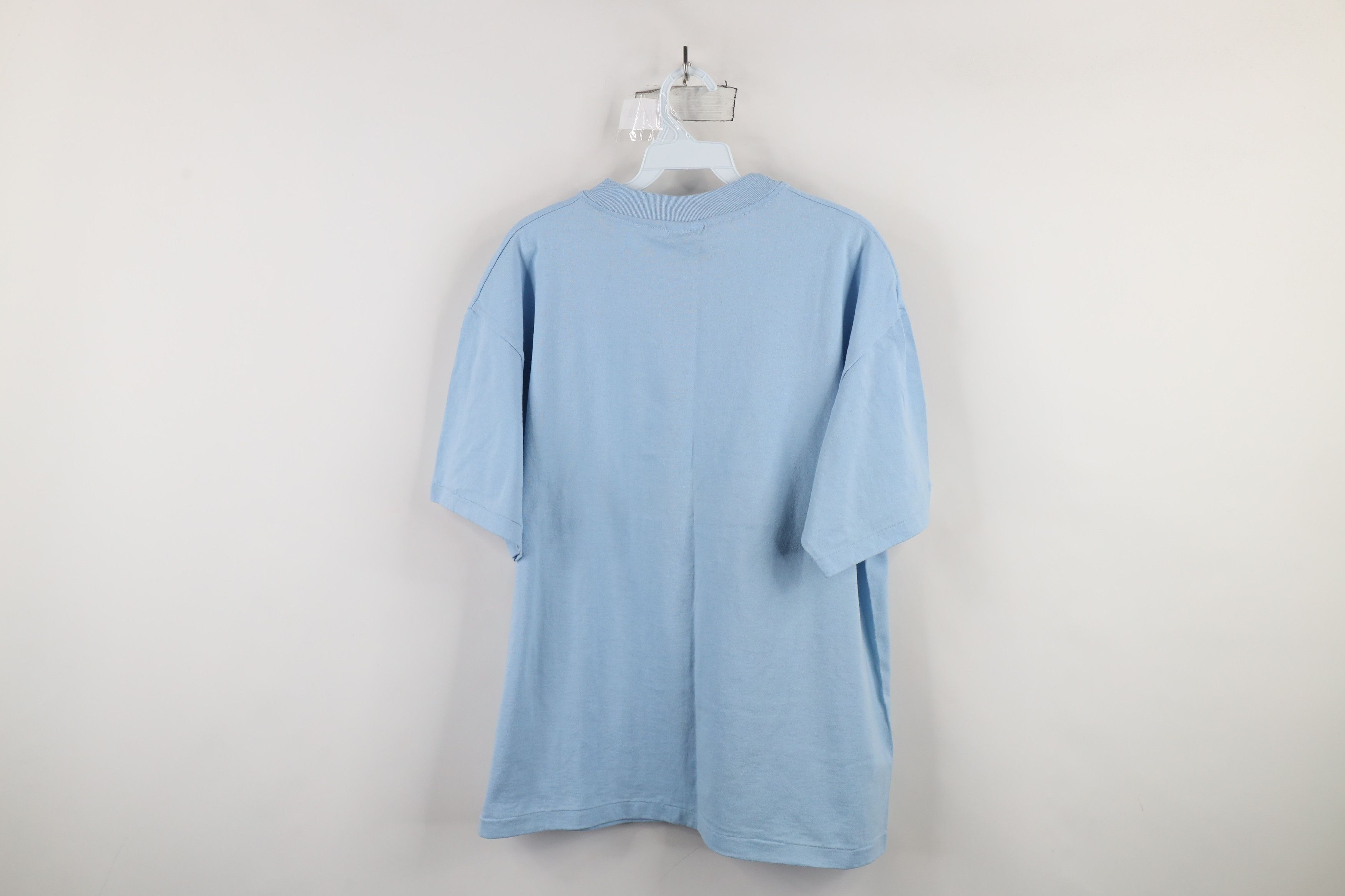 Vintage Vintage 90s Jesus Is the Gateway Lutheran T-Shirt Blue Size US L / EU 52-54 / 3 - 10 Thumbnail