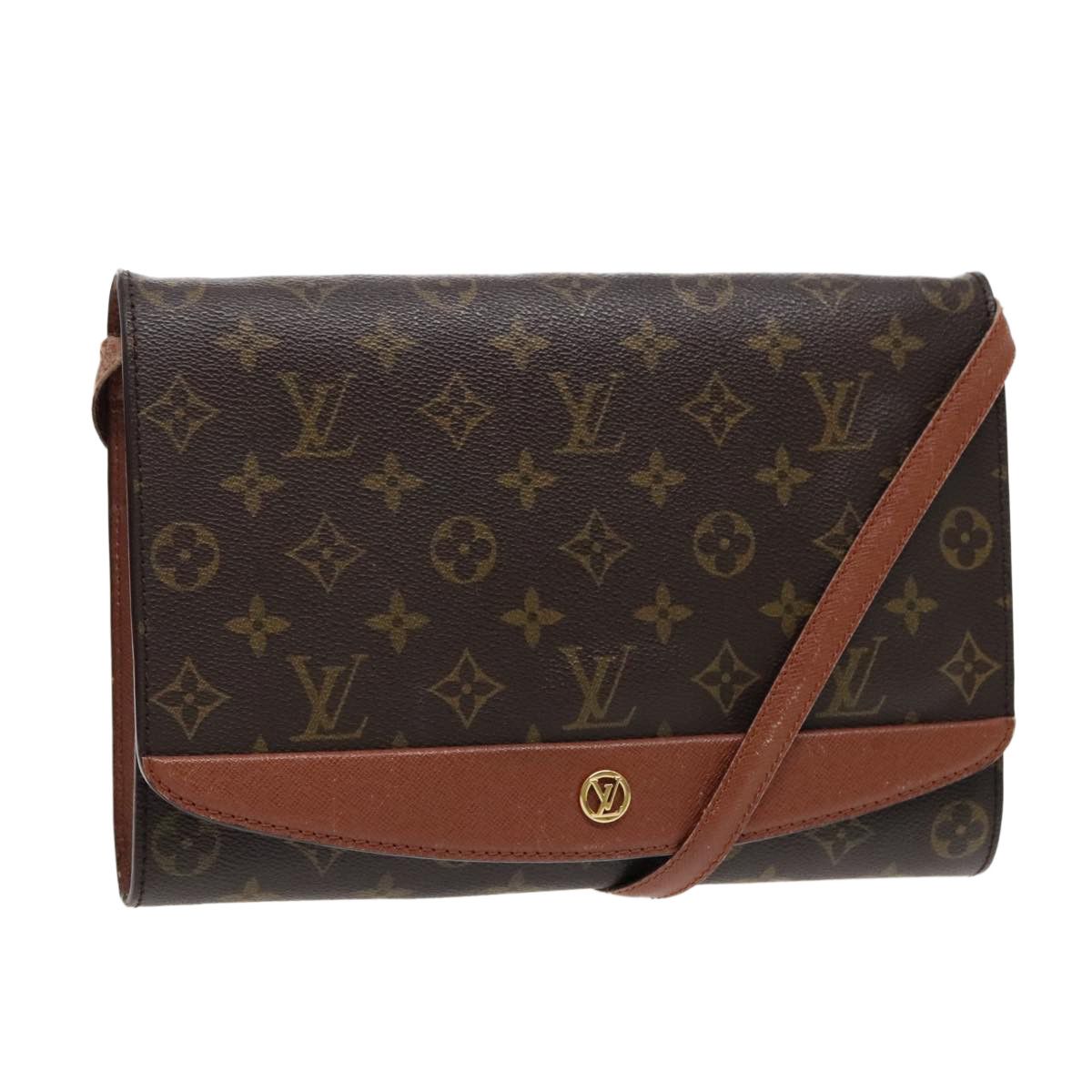 Louis Vuitton Bordeaux Brown Canvas Shoulder Bag (Pre-Owned) Size ONE SIZE - 1 Thumbnail