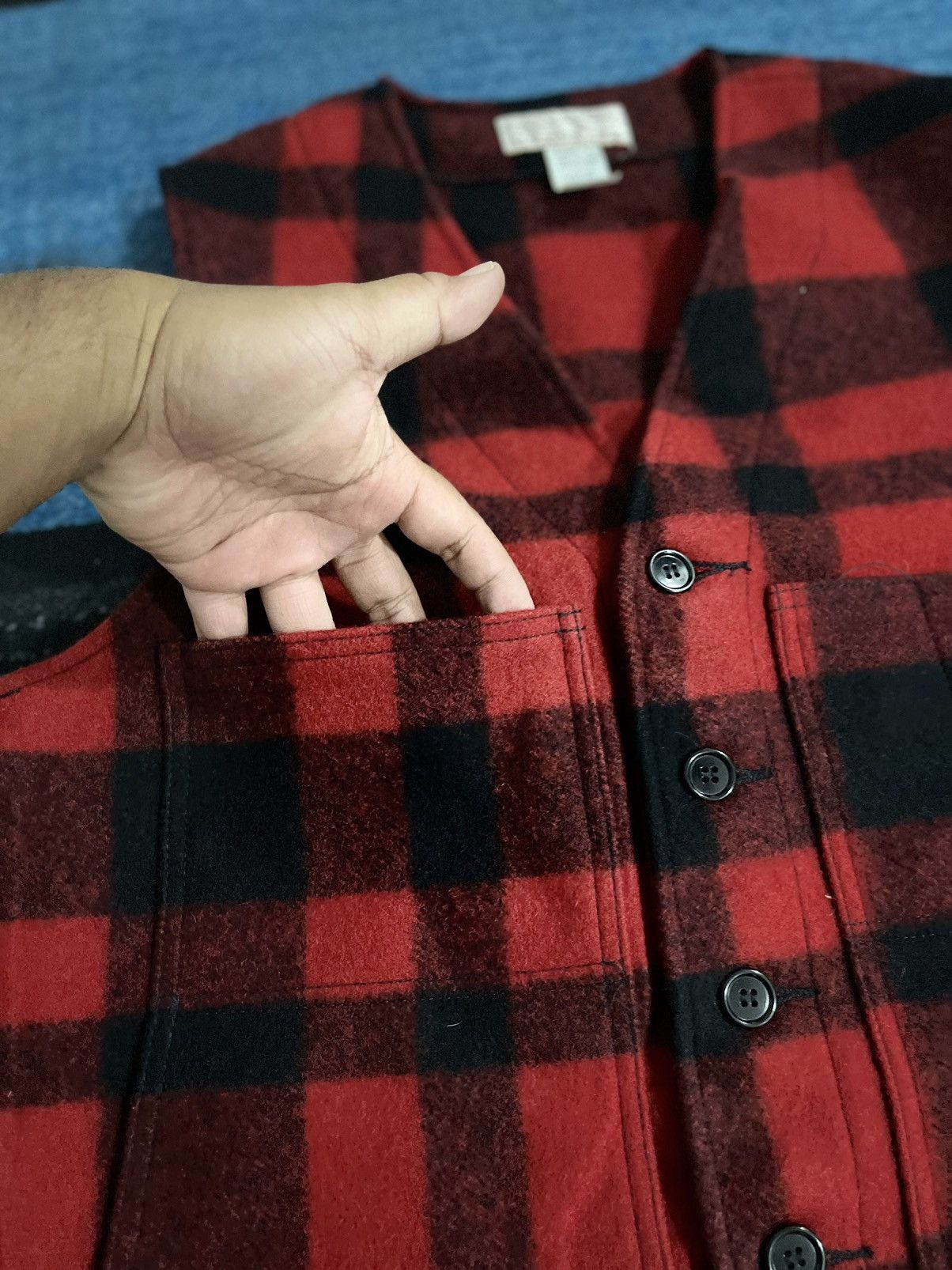 Filson Vintage Filson Garment Mackinaw Wool Vest Size US L / EU 52-54 / 3 - 7 Thumbnail