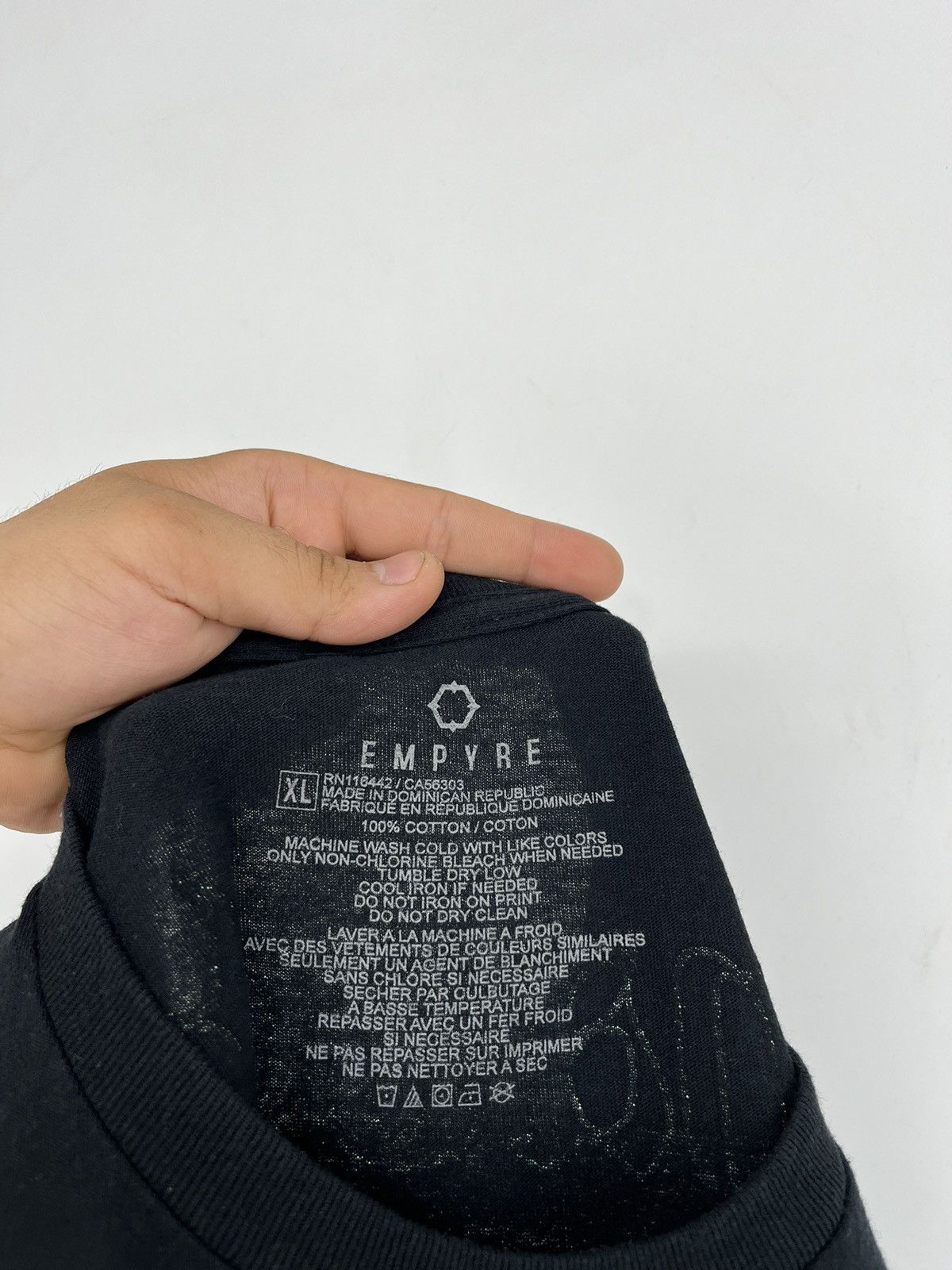 Empyre × Vintage EMPYRE T-Shirt Mens Sz L Black Shadows Streetwear Sryle Size US XL / EU 56 / 4 - 12 Thumbnail