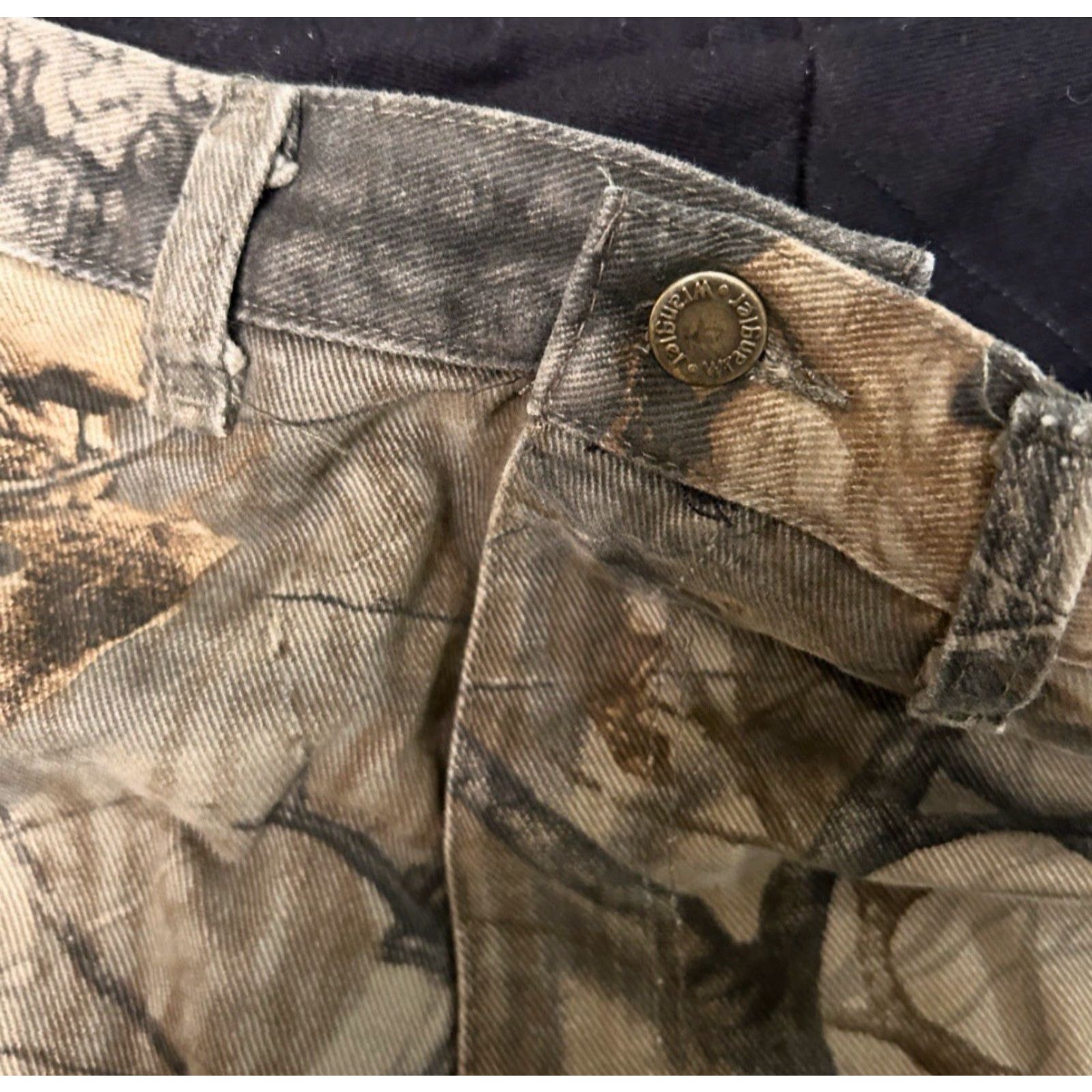 Wrangler VINTAGE Wrangler RealTree Camo Hunter Jeans Real Tree 38x30 Lined Relaxed Mens Pants Size US 38 / EU 54 - 4 Thumbnail