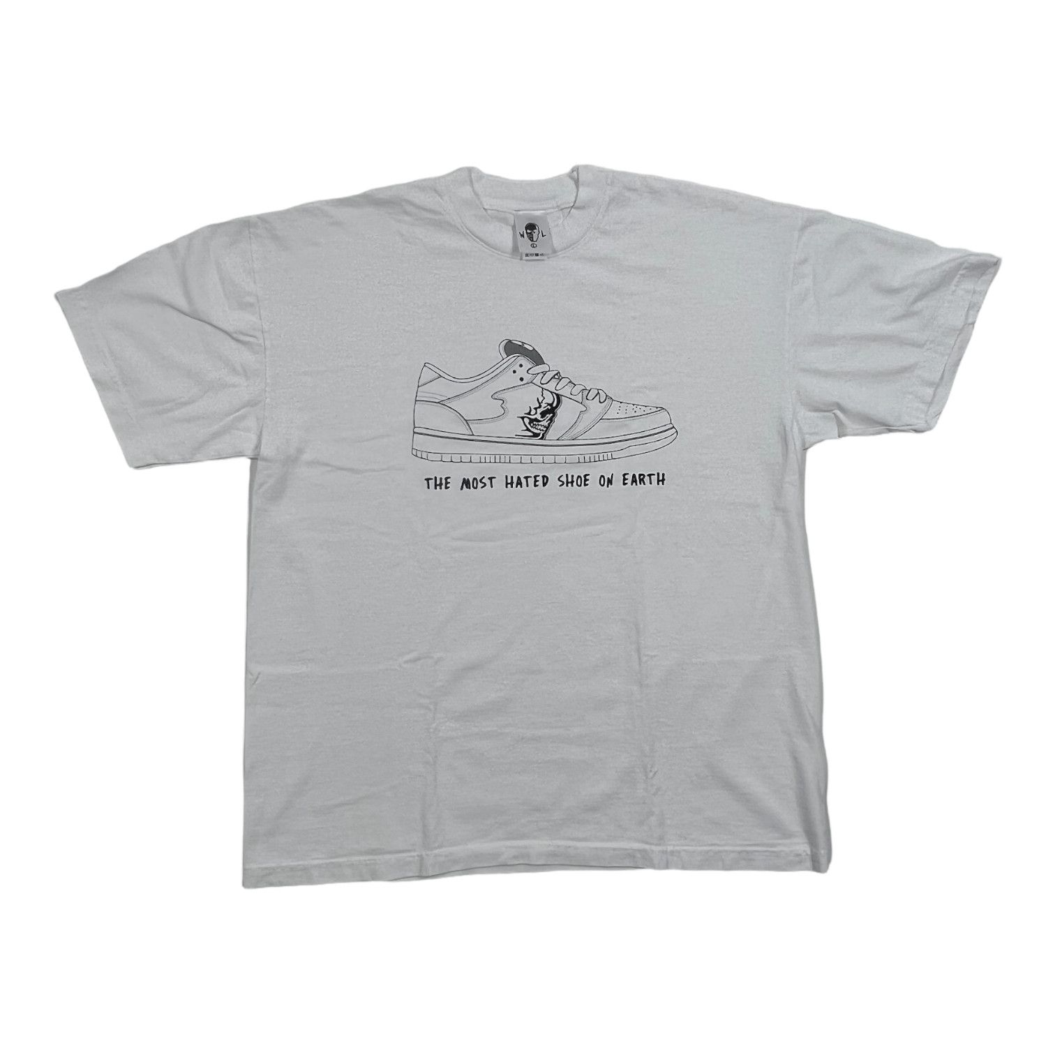 Warren Lotas Sneaker Short Sleeve Tee Shirt White Size US L / EU 52-54 / 3 - 1 Thumbnail