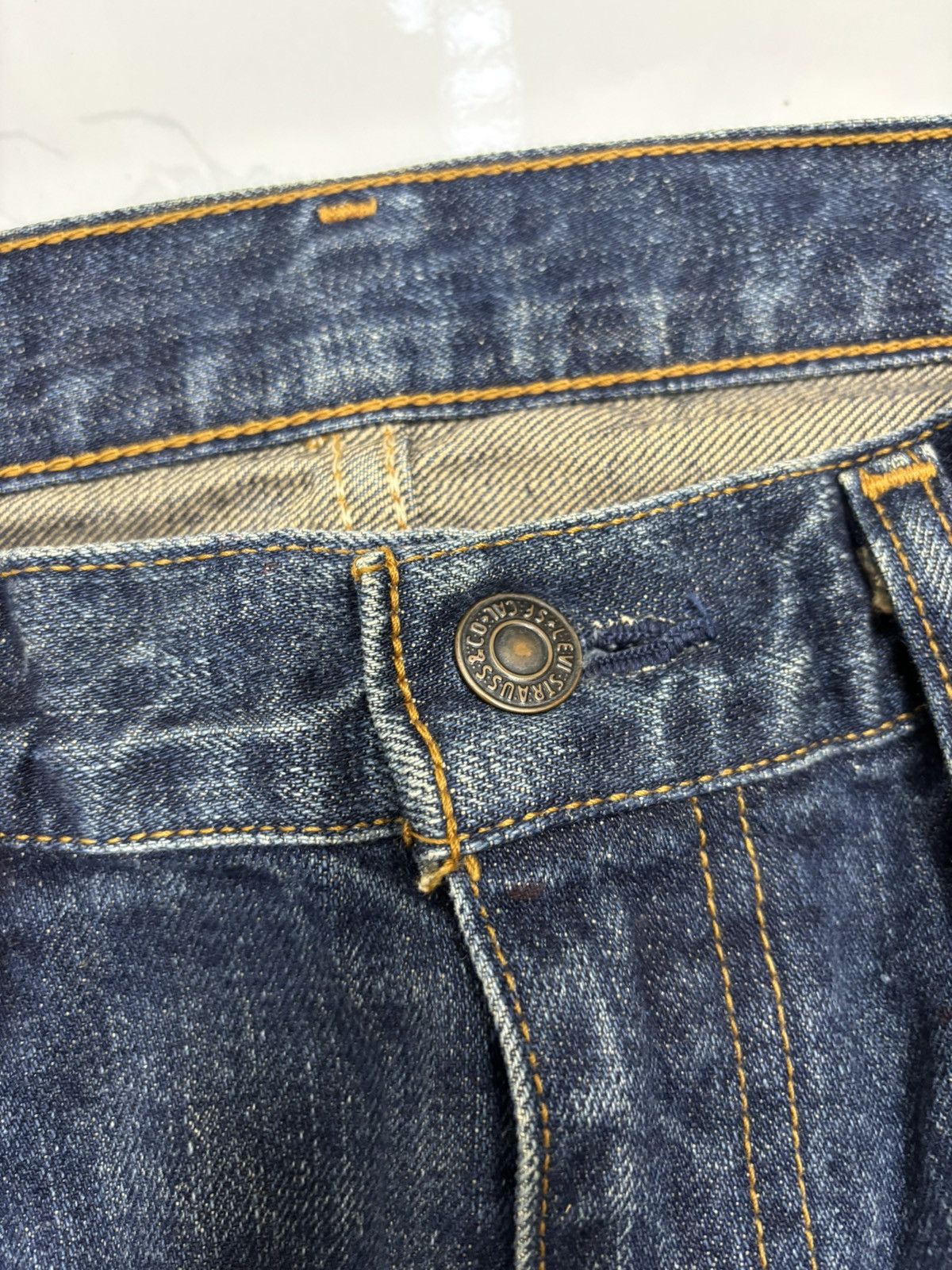 Levi's 🔥VINTAGE LEVIS 505 PAINTER JEANS DENIM JEANS Size US 33 - 10 Thumbnail