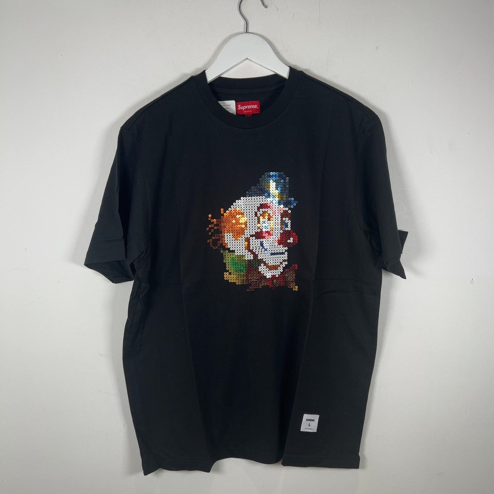 Supreme Supreme Clown Sequin T-Shirt Size US L / EU 52-54 / 3 - 1 Thumbnail